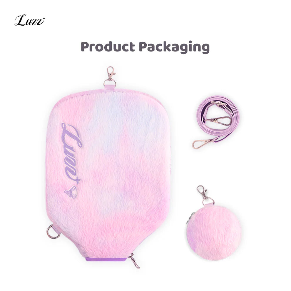 Luzz Pickleball Paddle Cover with Shoulder Strap | Plush Style Dink Dynasty