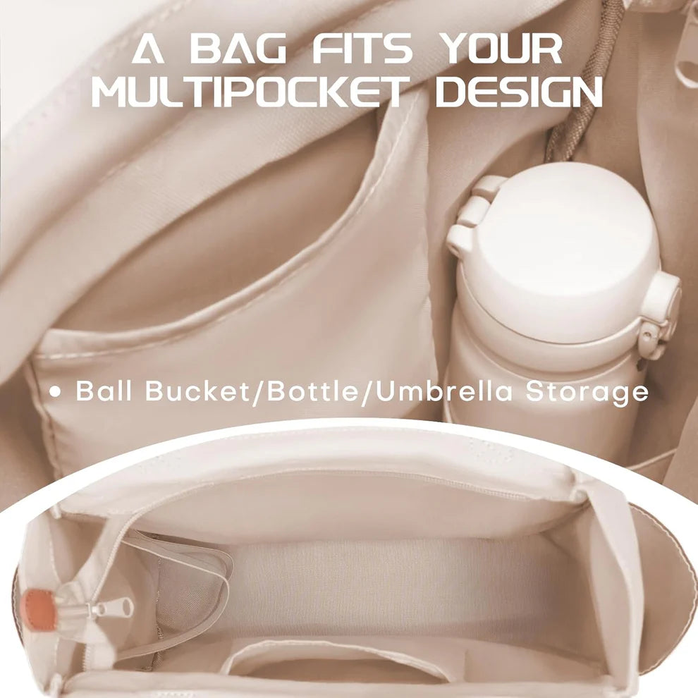 Luzzpickleball Versatile Pickleball Paddle Shoulder Bag Dink Dynasty