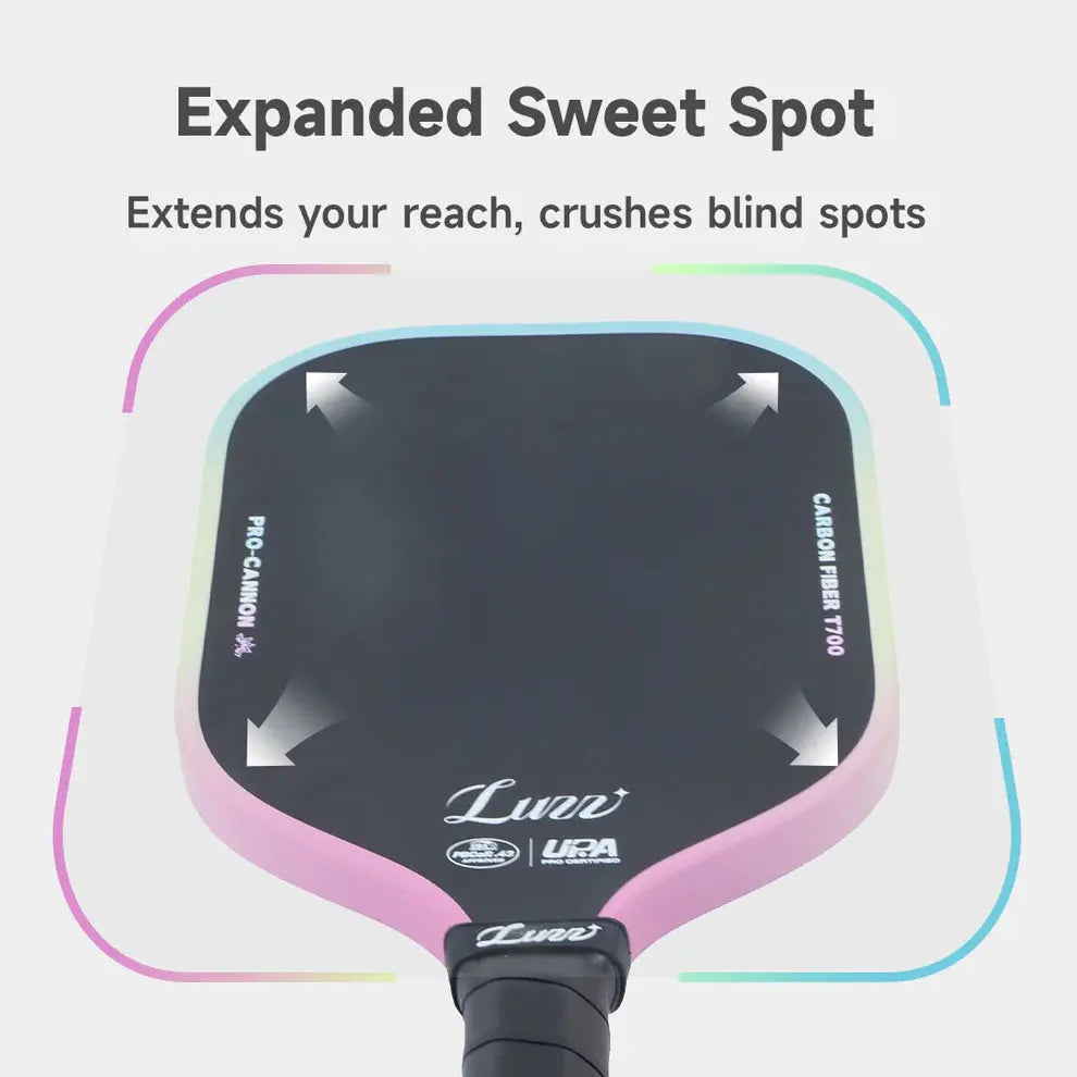 Luzz Cannon Candy Pickleball Paddle dinkdynasty