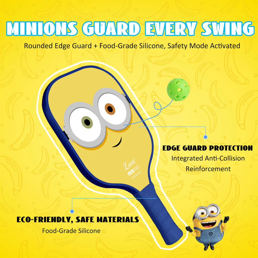 Luzz Minions Kids Pickleball Paddle Dink Dynasty
