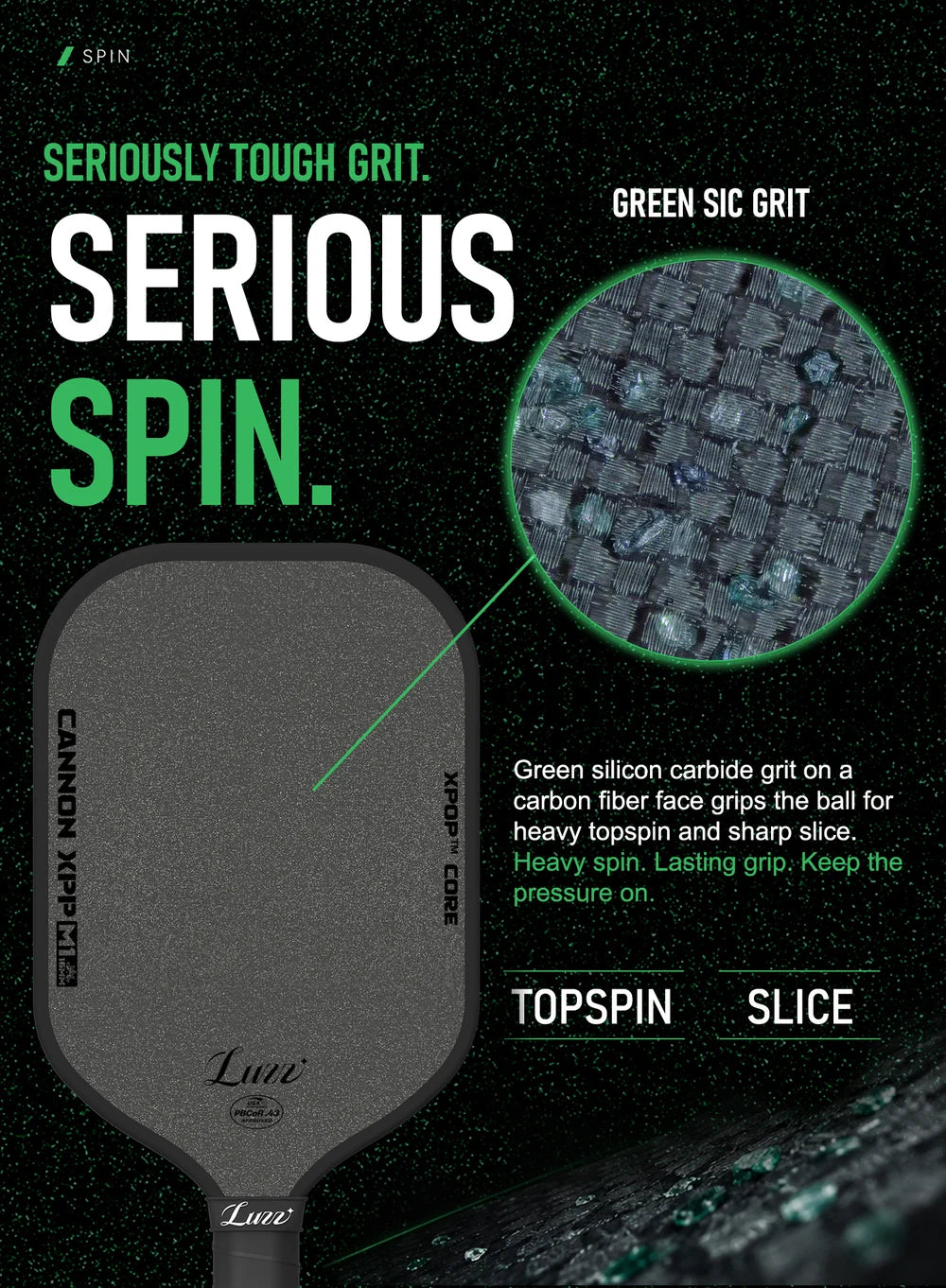 Luzz Cannon XPP M1 Pickleball Paddle Dink Dynasty