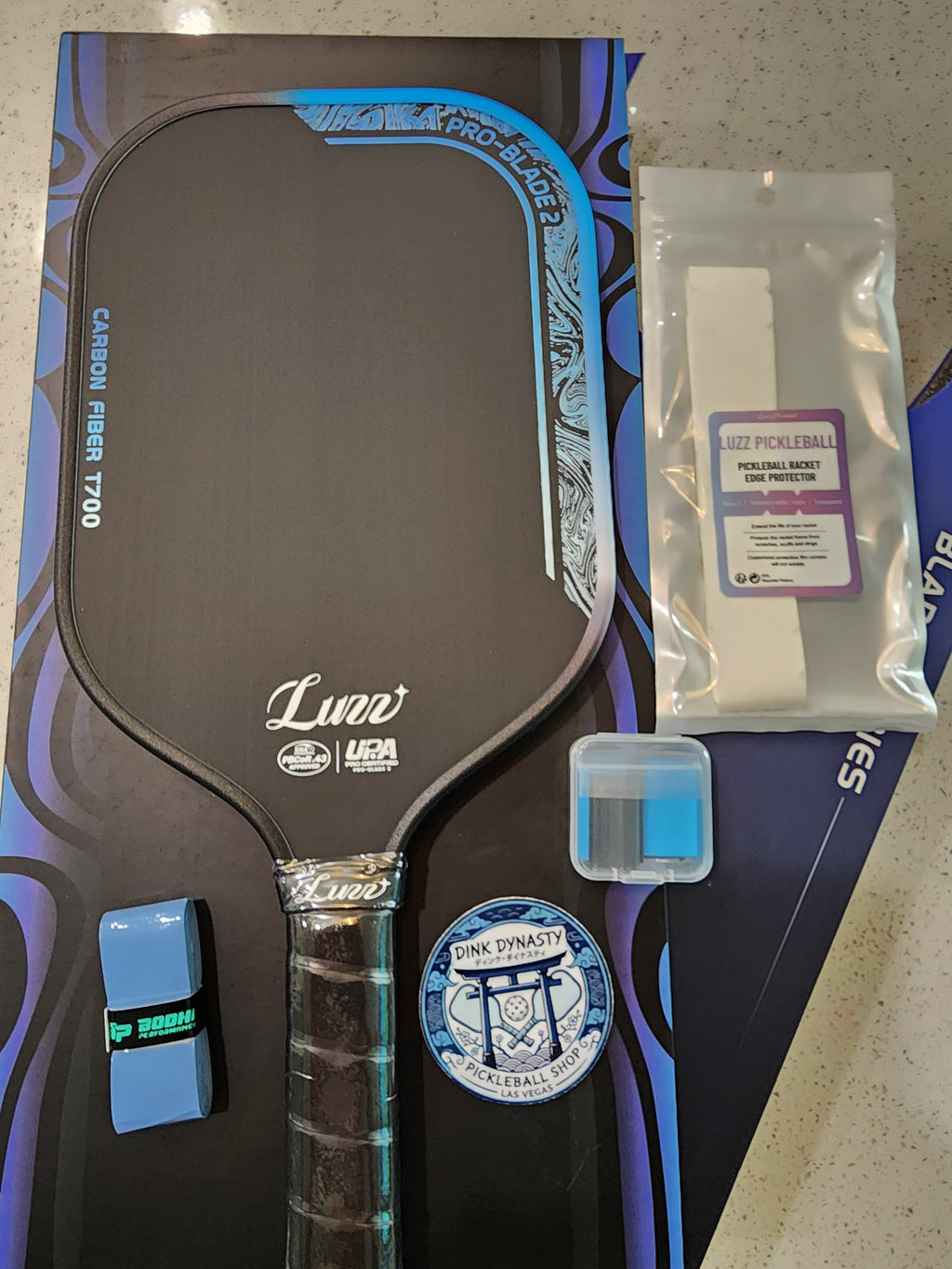 Luzz Pro Blade 2 Long Yuan Pickleball Paddle - Elite Gen 4 Power & Control Dink Dynasty