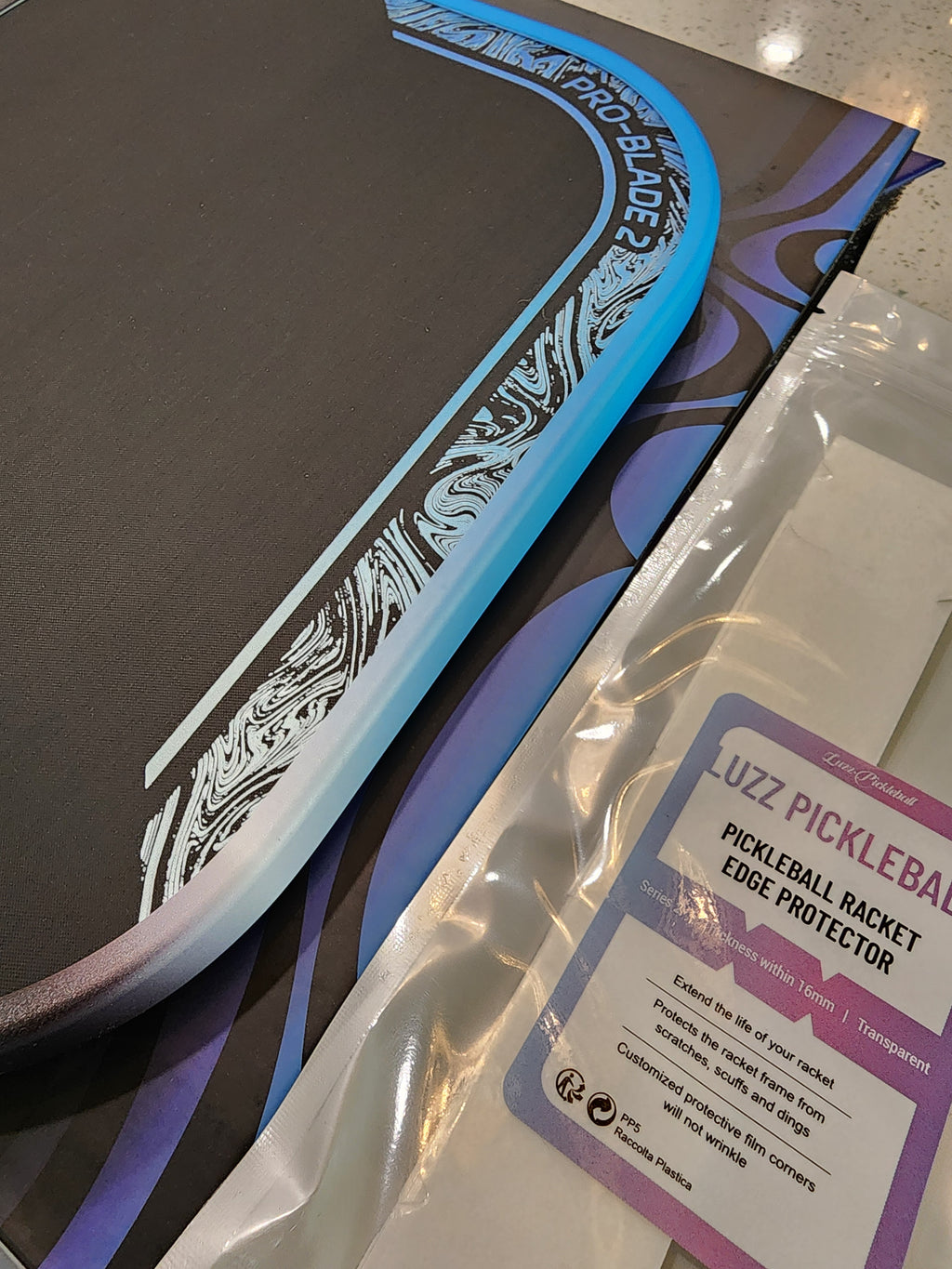 Luzz Pro Blade 2 Long Yuan Pickleball Paddle - Elite Gen 4 Power & Control Dink Dynasty