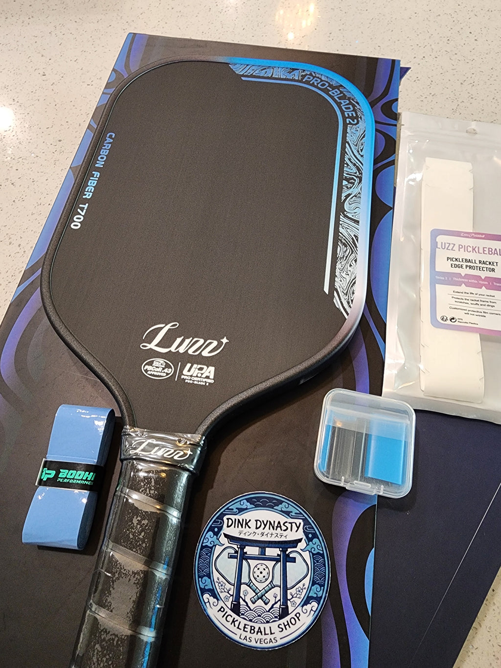 Luzz Pro Blade 2 Long Yuan Pickleball Paddle - Elite Gen 4 Power & Control Dink Dynasty