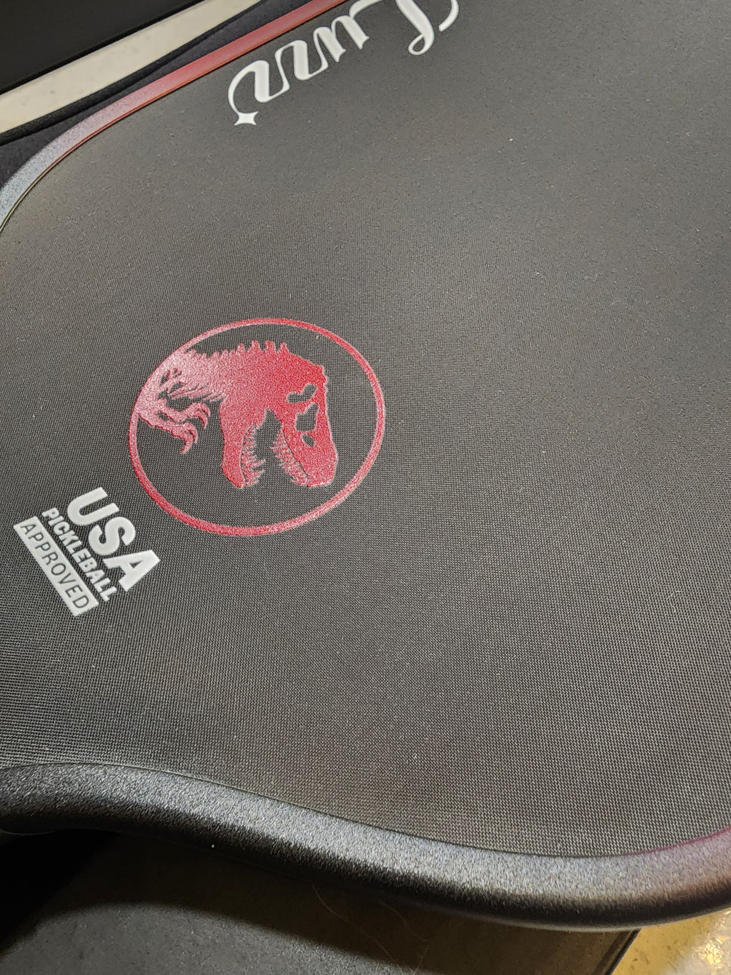 Luzz Cannon Jurassic World Edition Pickleball Paddle | T700 Raw Carbon Power Dink Dynasty