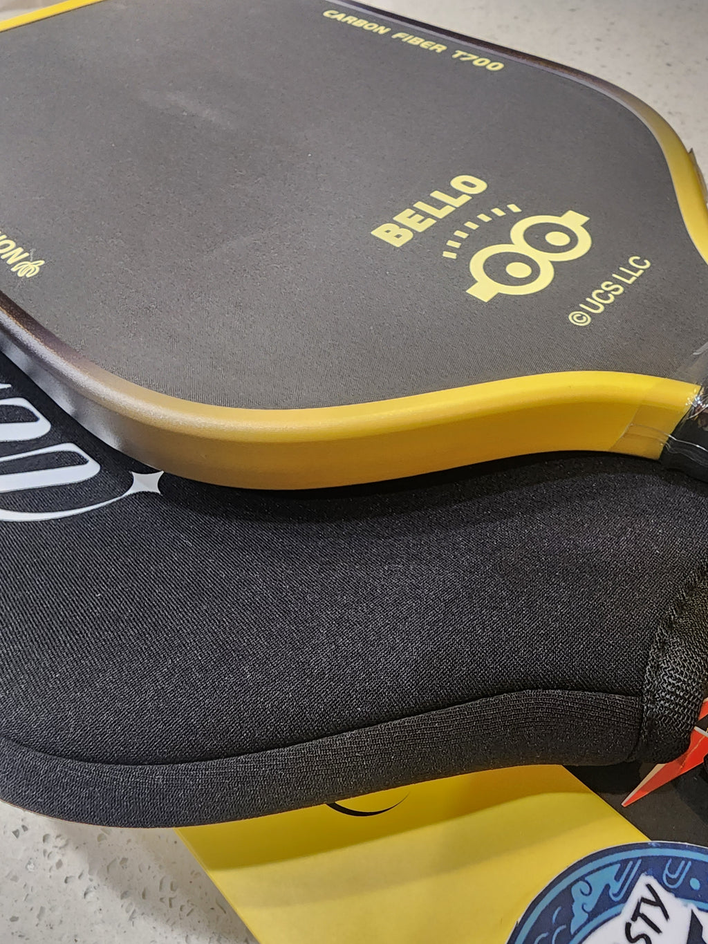 Luzz Cannon Minions Edition Pickleball Paddle | T700 Raw Carbon Power Dink Dynasty