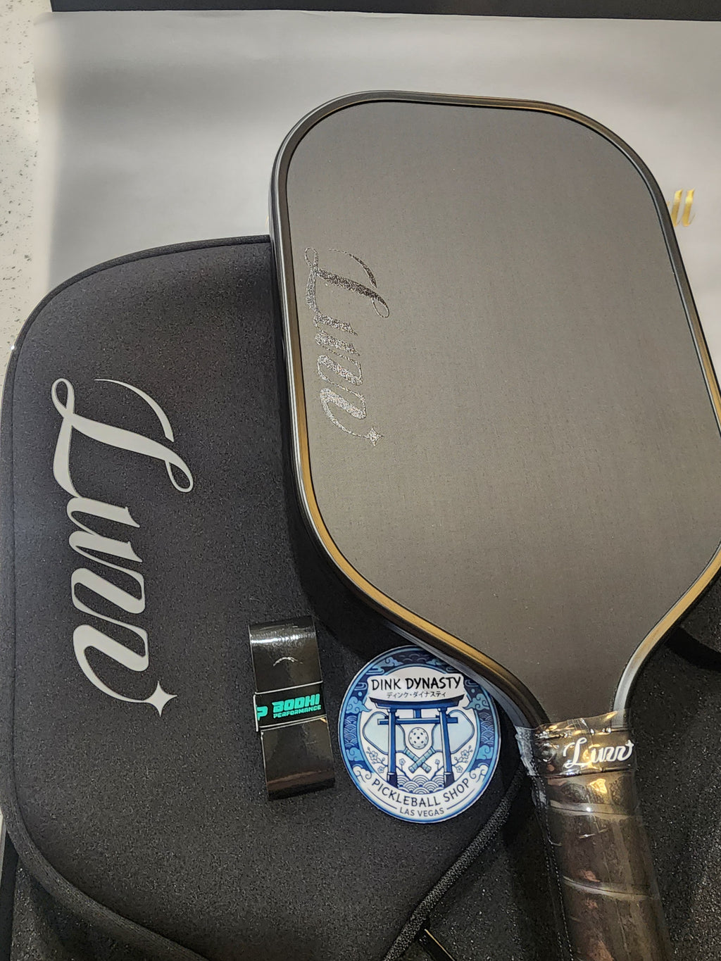 Luzz Pro 4 Darkness Inferno Pickleball Paddle Dink Dynasty