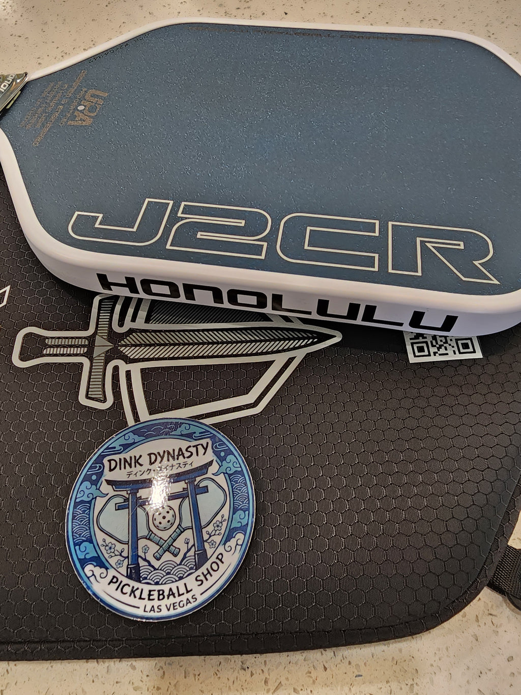 Honolulu J2CR Crystal Blue Endurance Surface | Max Spin & Durability Dink Dynasty