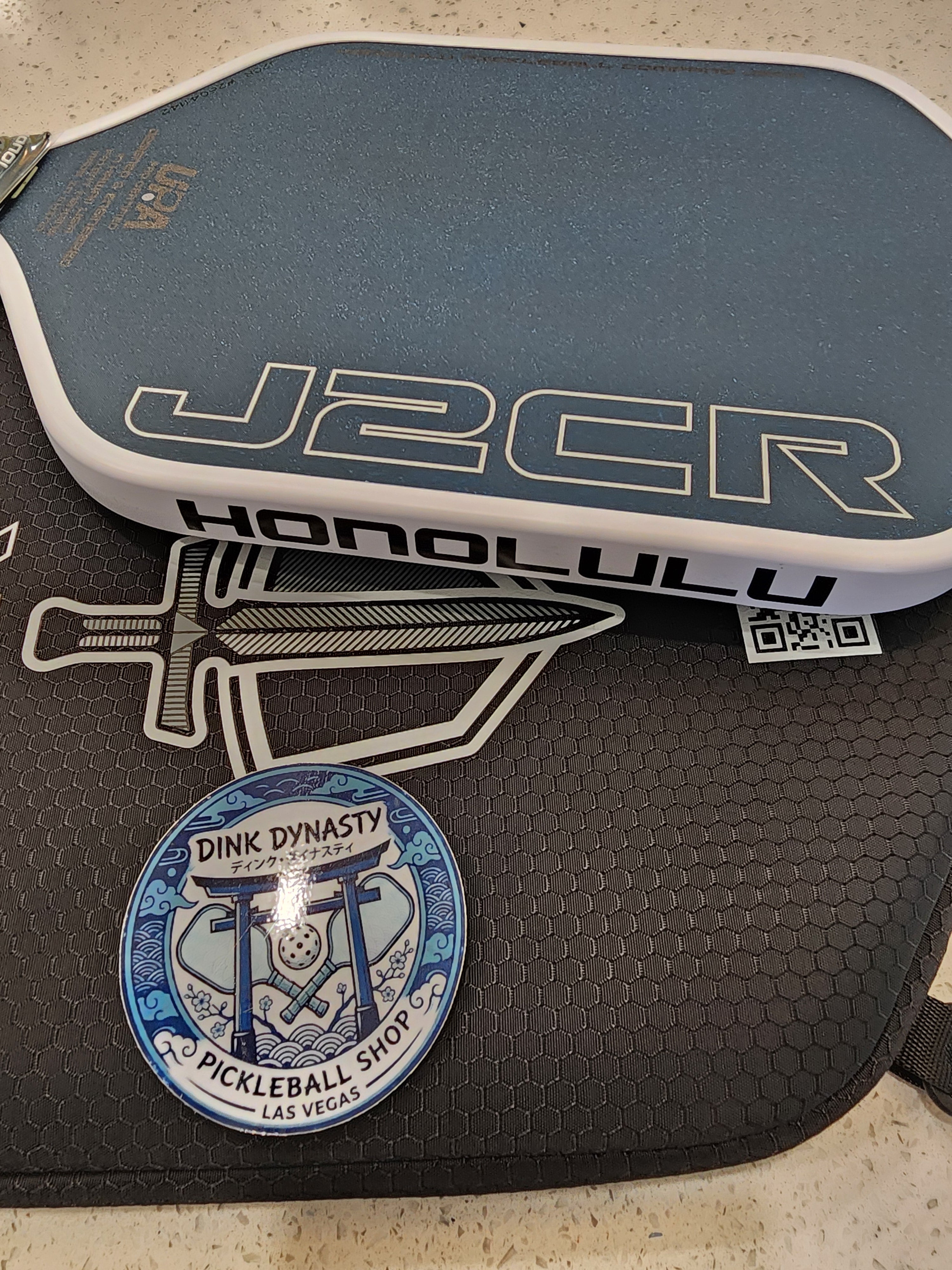 Honolulu J2CR Crystal Blue Endurance Surface | Max Spin & Durability Dink Dynasty