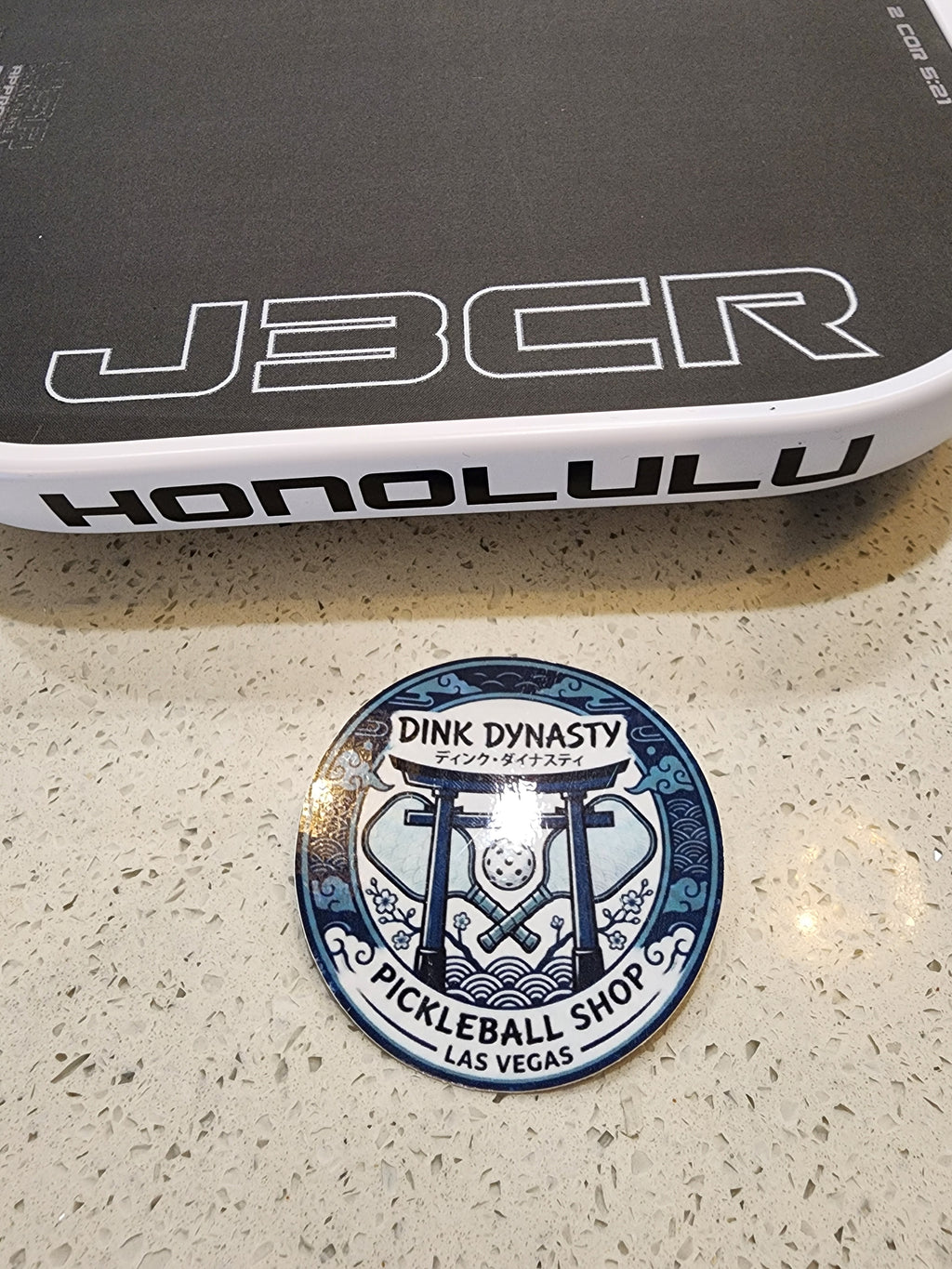 Honolulu J3CR Pickleball Paddle | Max Forgiveness & Wide Sweet Spot Dink Dynasty