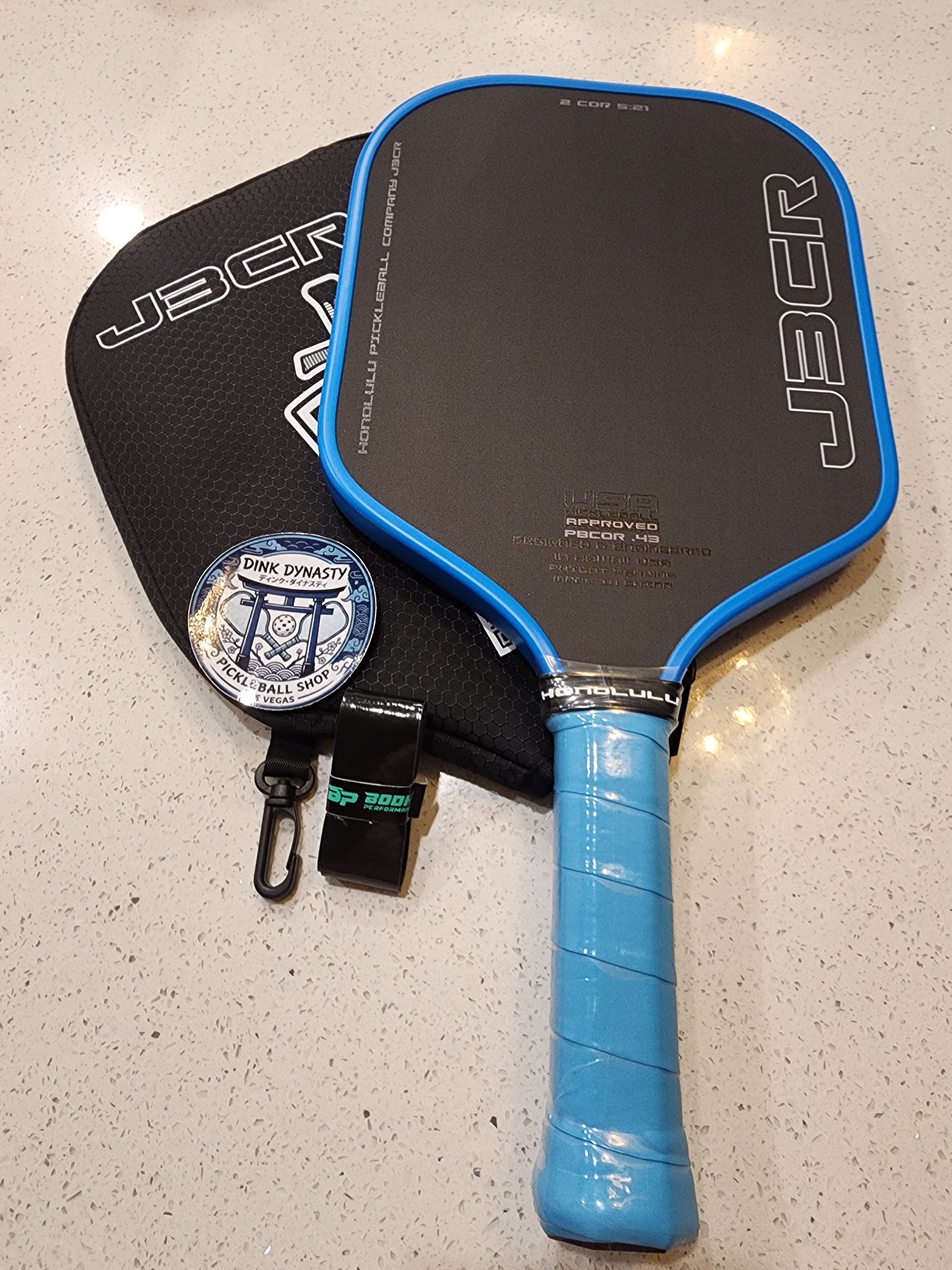 Honolulu J3CR Pickleball Paddle | Max Forgiveness & Wide Sweet Spot Dink Dynasty