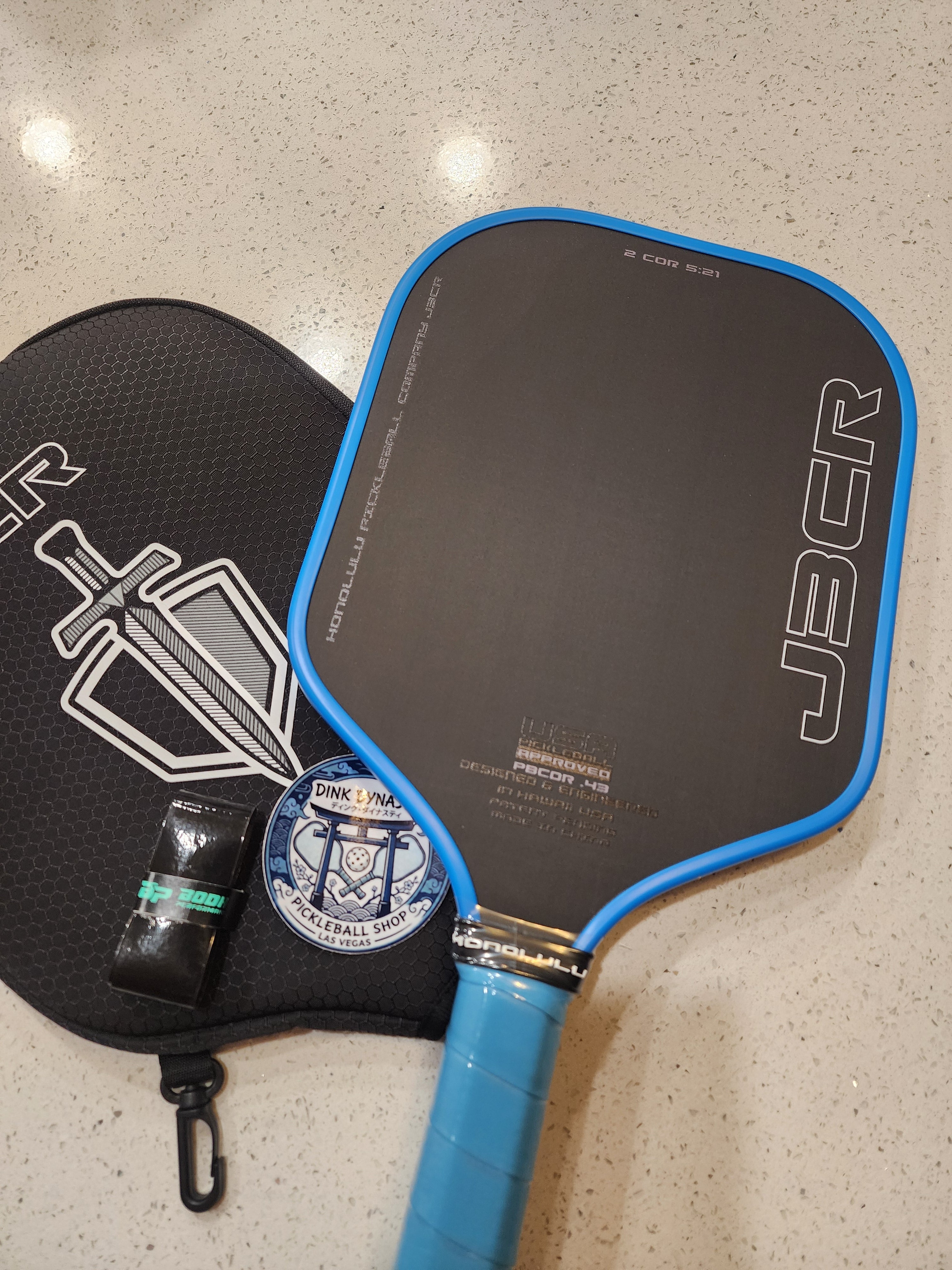 Honolulu J3CR Pickleball Paddle | Max Forgiveness & Wide Sweet Spot Dink Dynasty