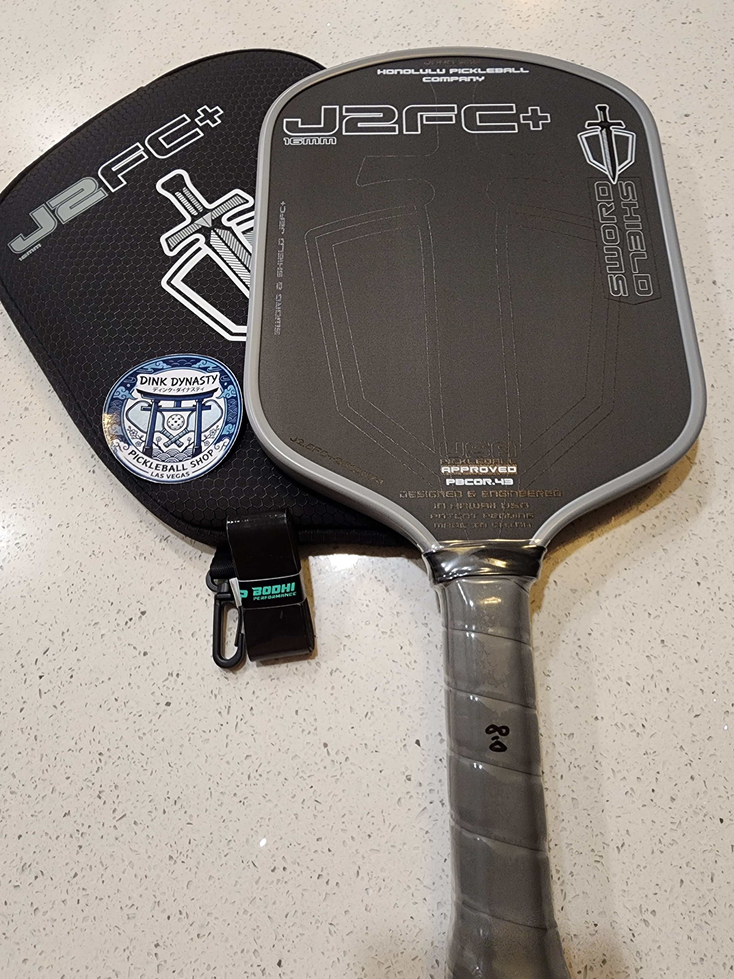 Honolulu SWORD & SHIELD J2FC+ w/ extended 6" handle Dink Dynasty