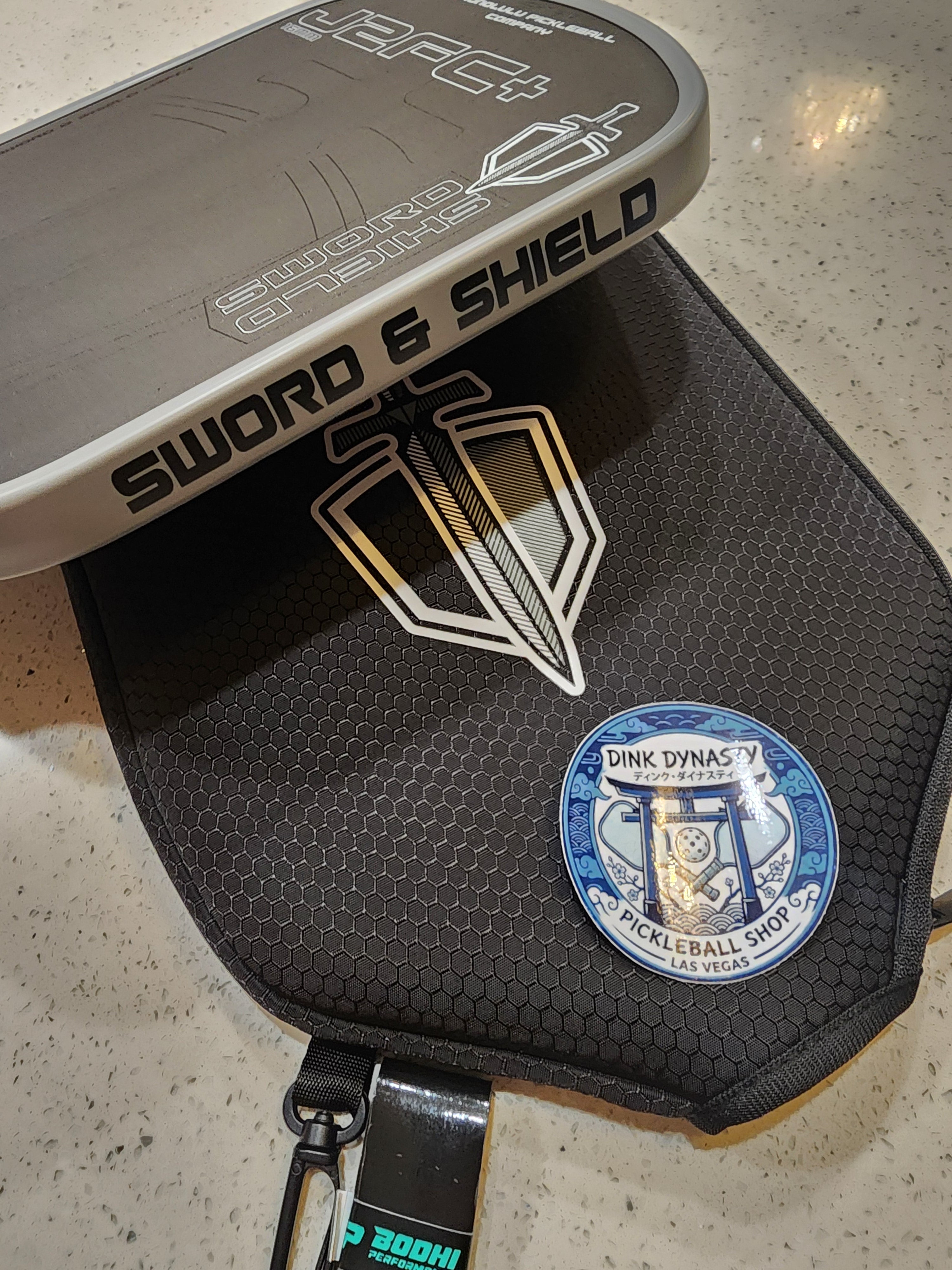 Honolulu SWORD & SHIELD J2FC+ w/ extended 6" handle Dink Dynasty