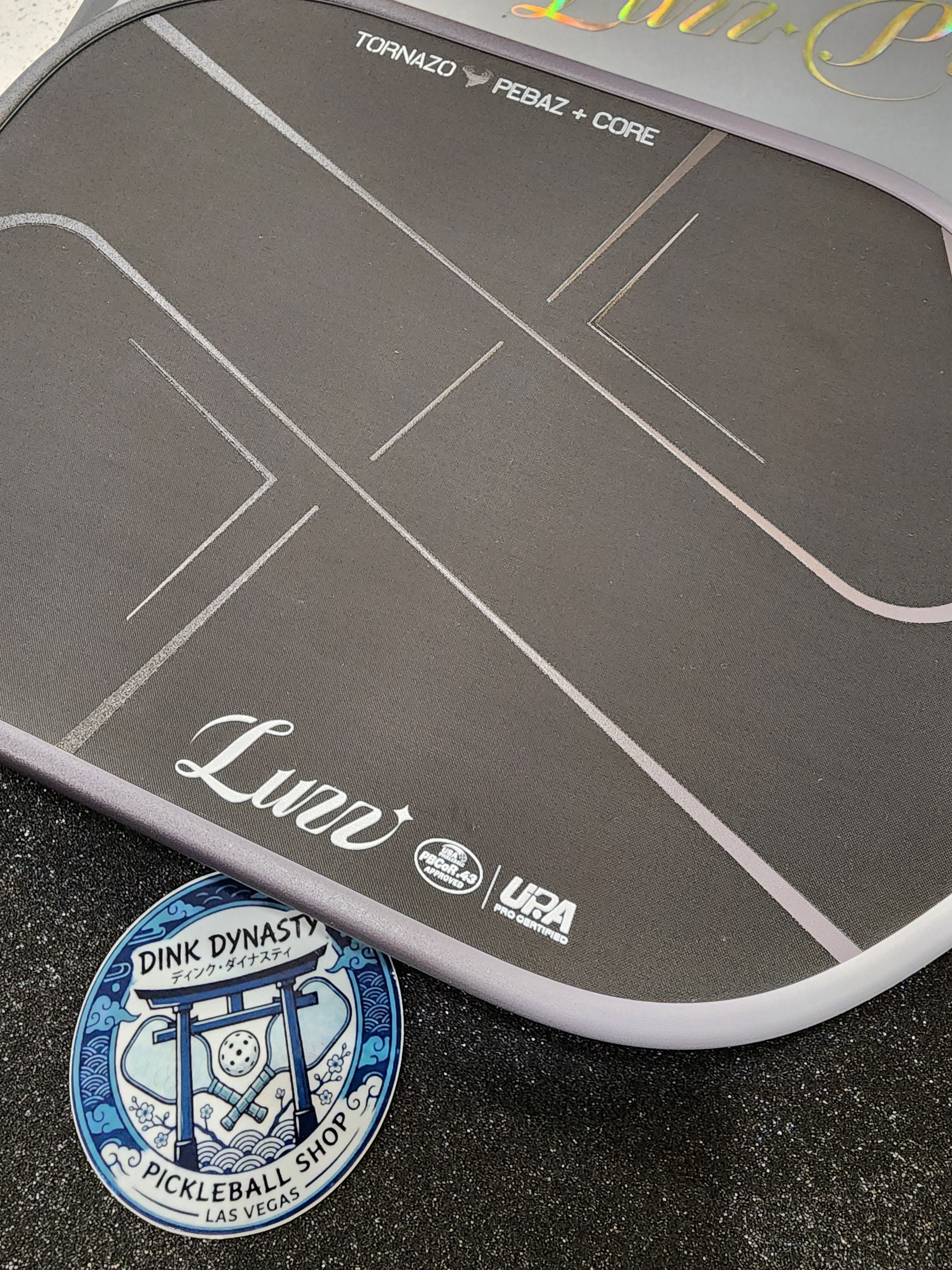 Luzz Pro 4 Tornazo Pickleball Paddle | PEBAZ™ Foam Core & Carbon Fiber Dink Dynasty