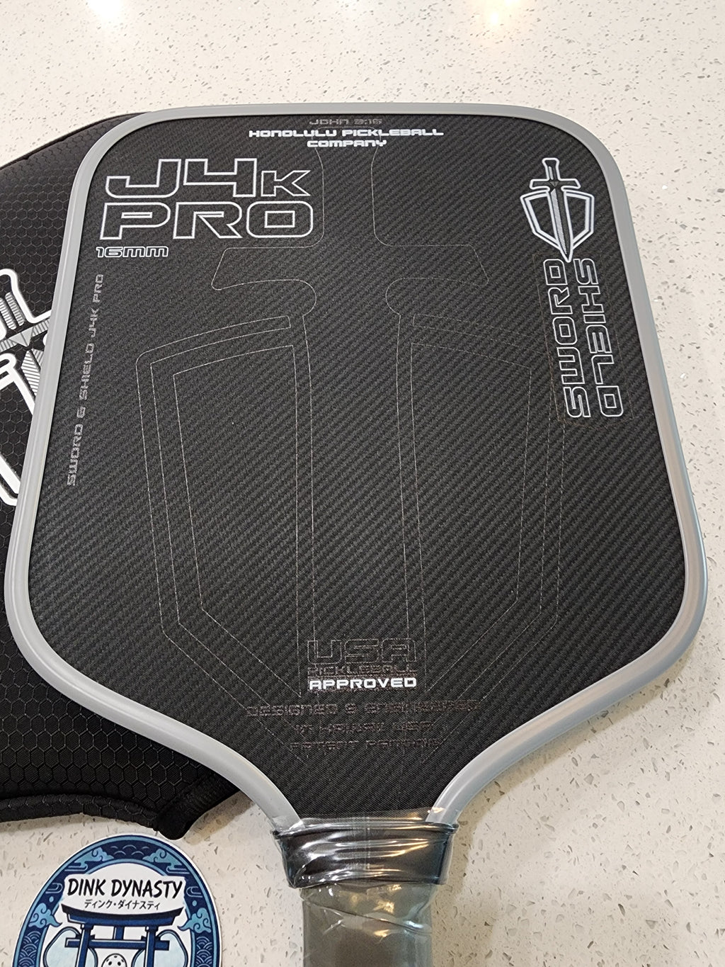 Honolulu J4K Pro Pickleball Paddle | Ultimate Super Wide Body Control Dink Dynasty