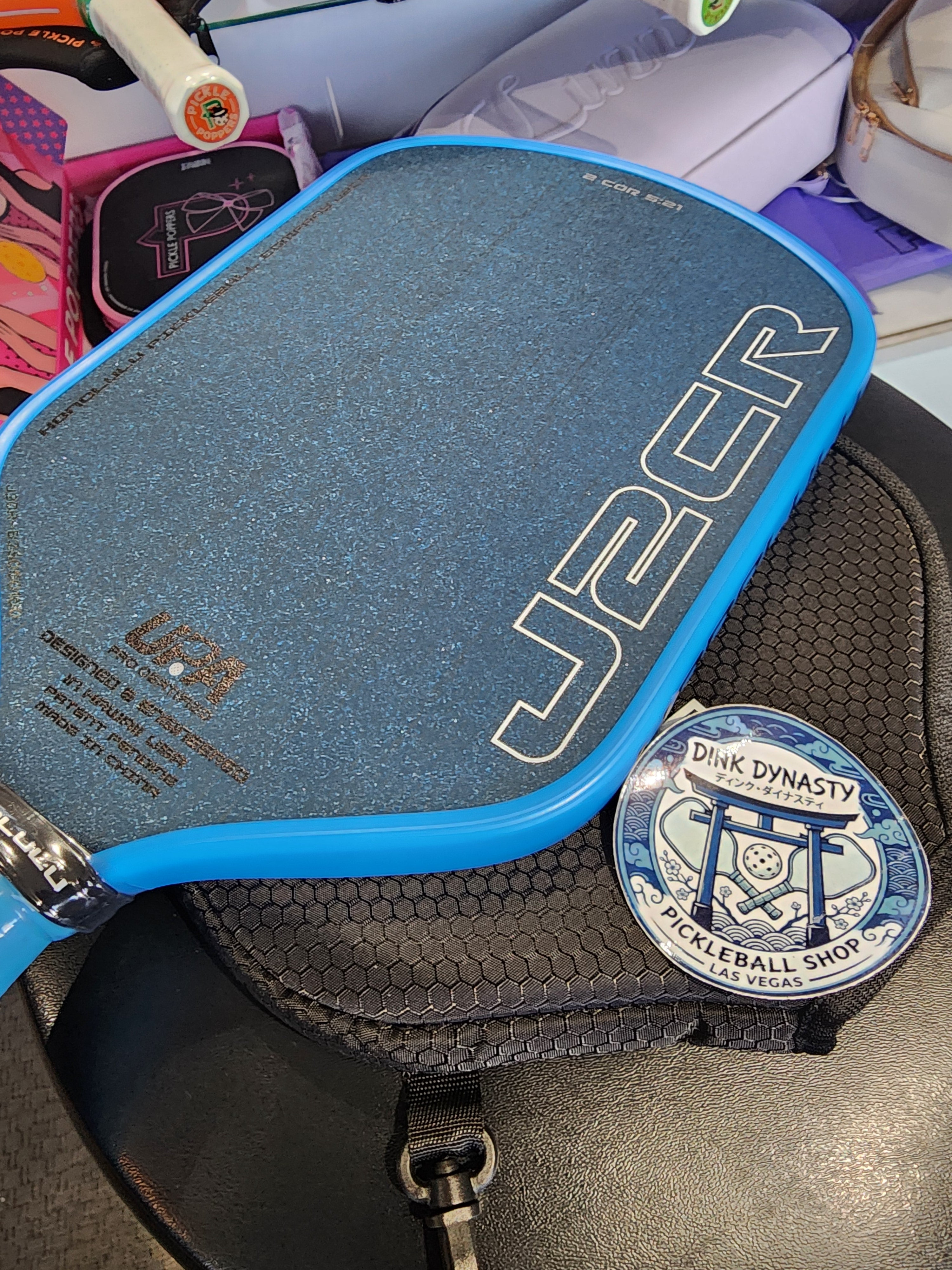 Honolulu J2CR Crystal Blue Endurance Surface | Max Spin & Durability Dink Dynasty