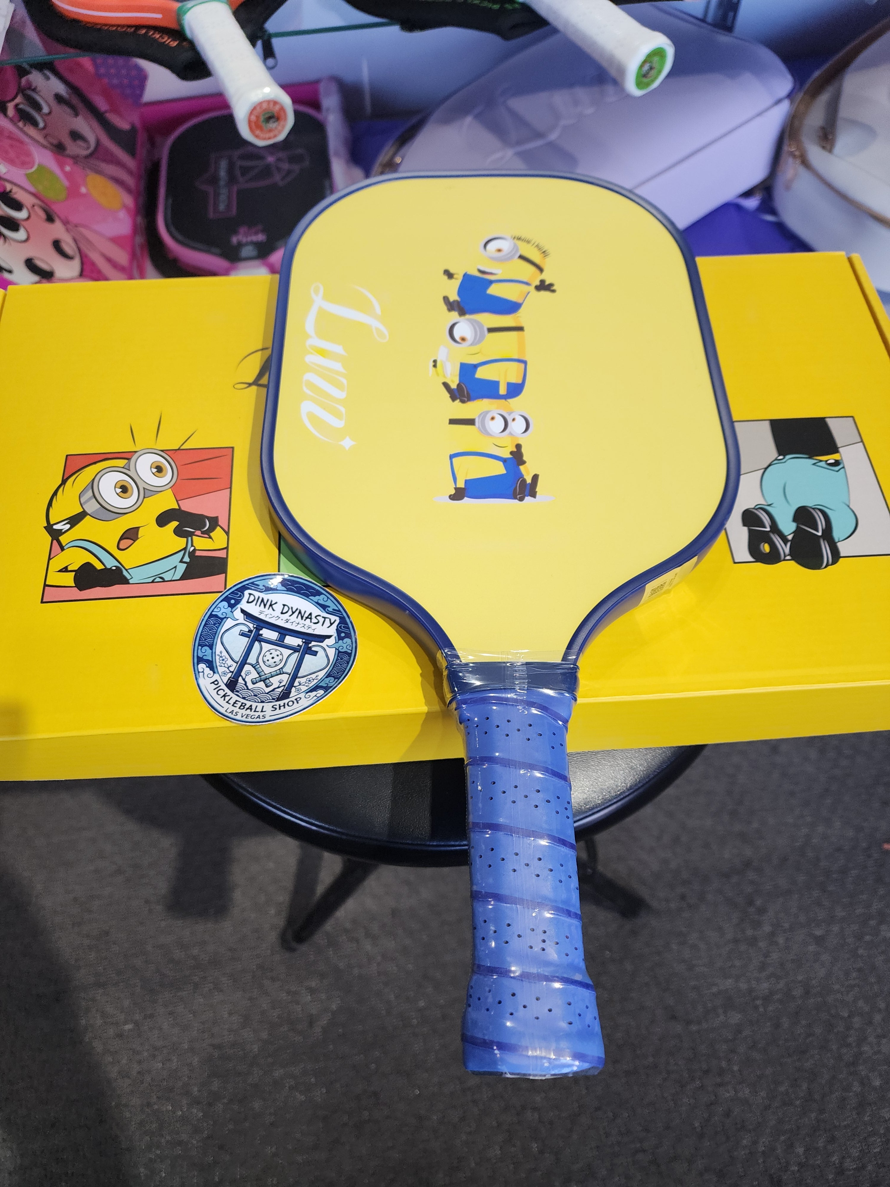 Luzz Minions Mayhem Original Pickleball Paddle Dink Dynasty