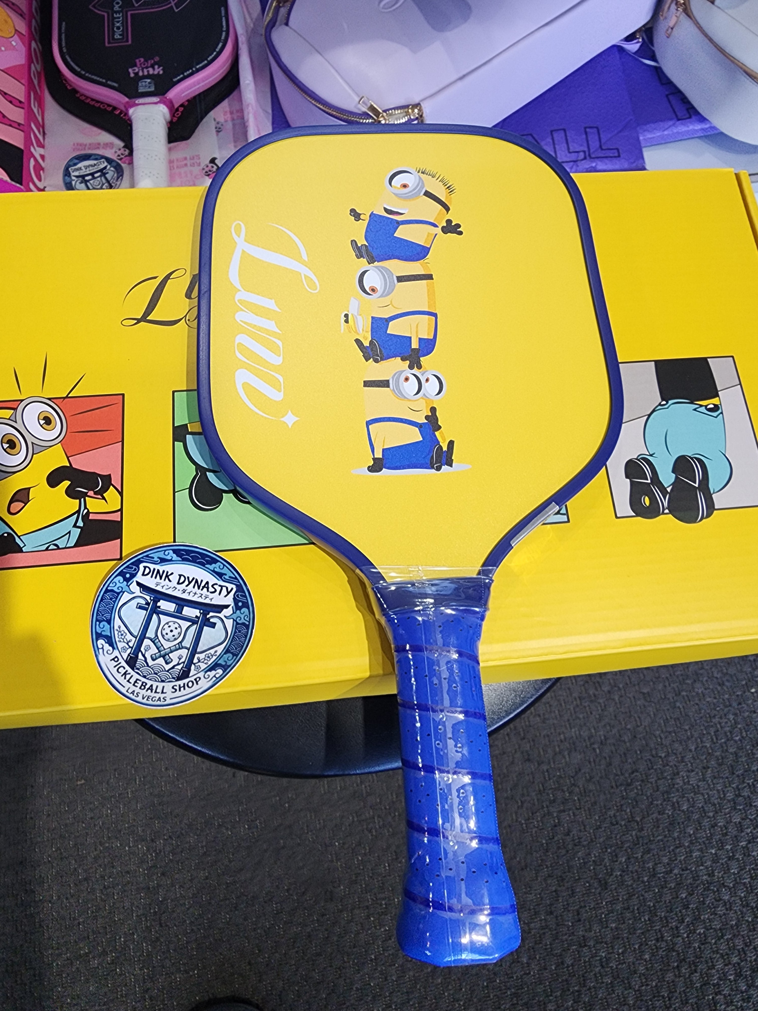 Luzz Minions Kids Pickleball Paddle Dink Dynasty