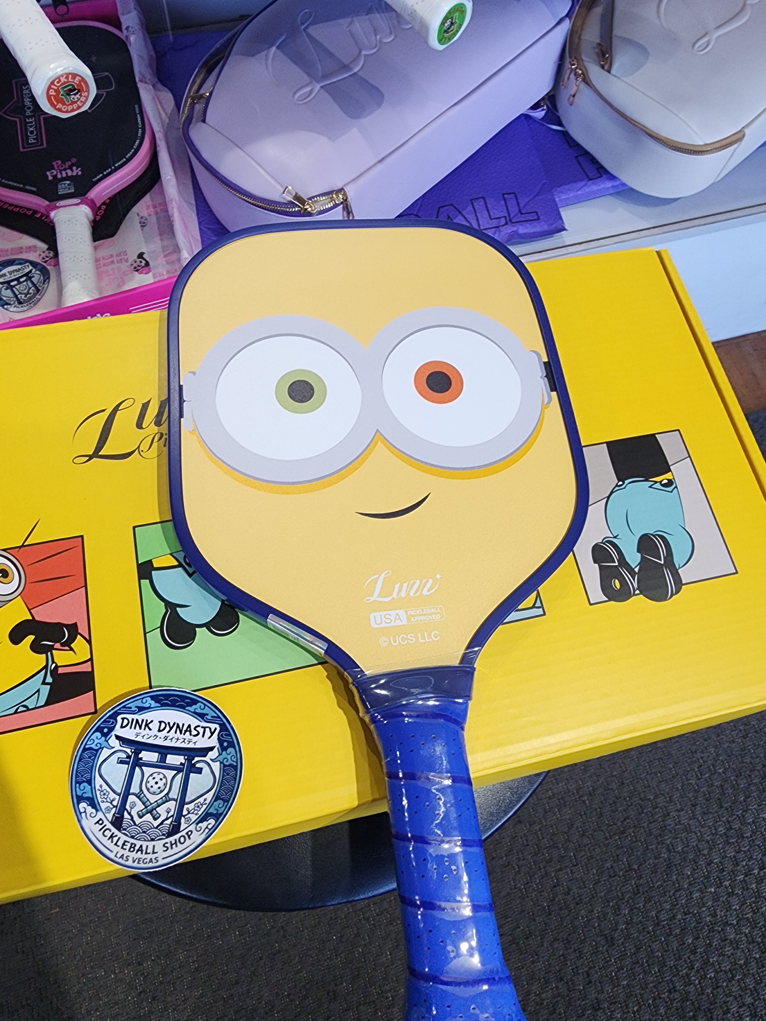 Luzz Minions Kids Pickleball Paddle Dink Dynasty