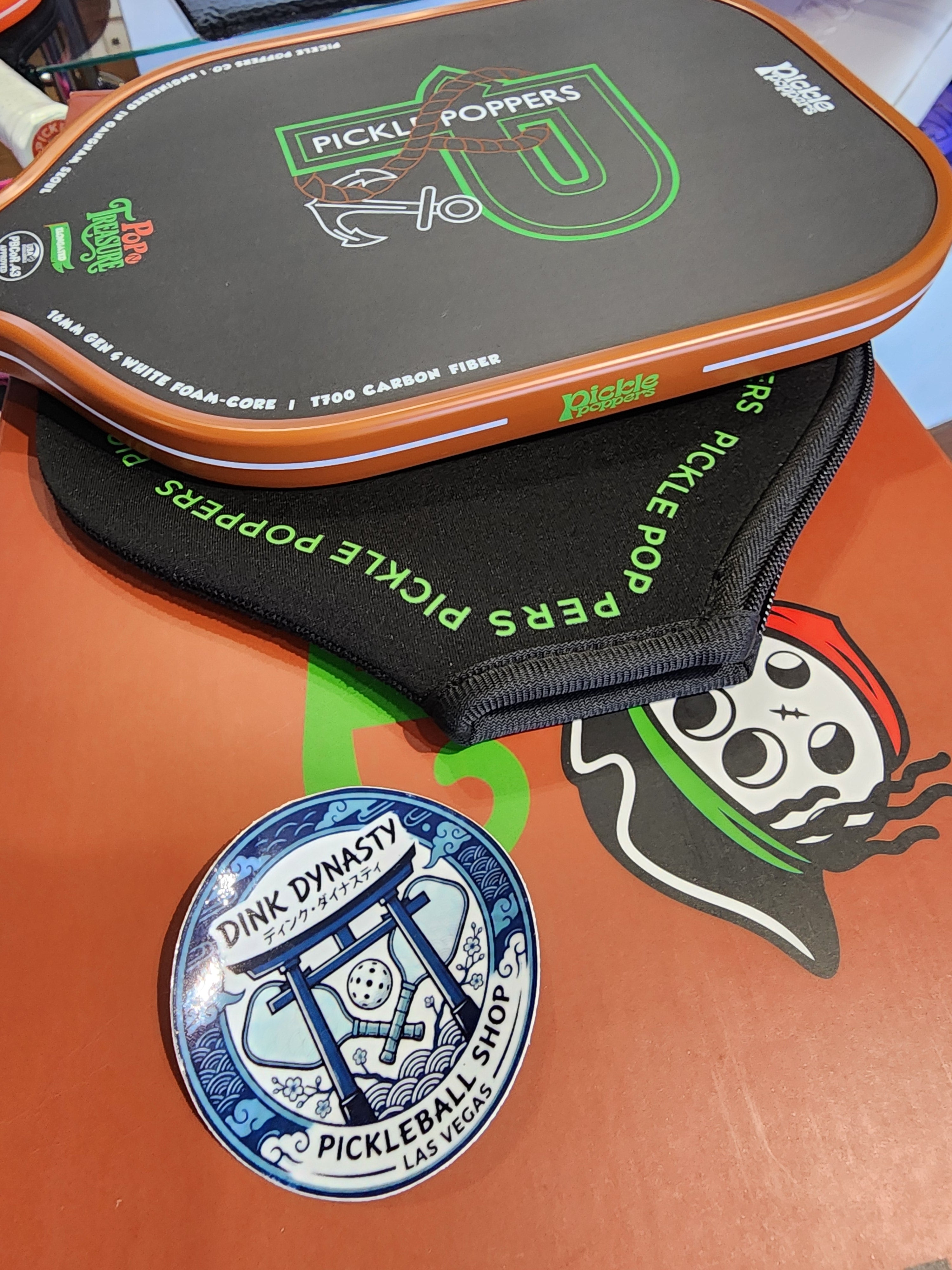 POP N Treasure Pickleball Paddle Set | Dual Foam Core & EverGrit