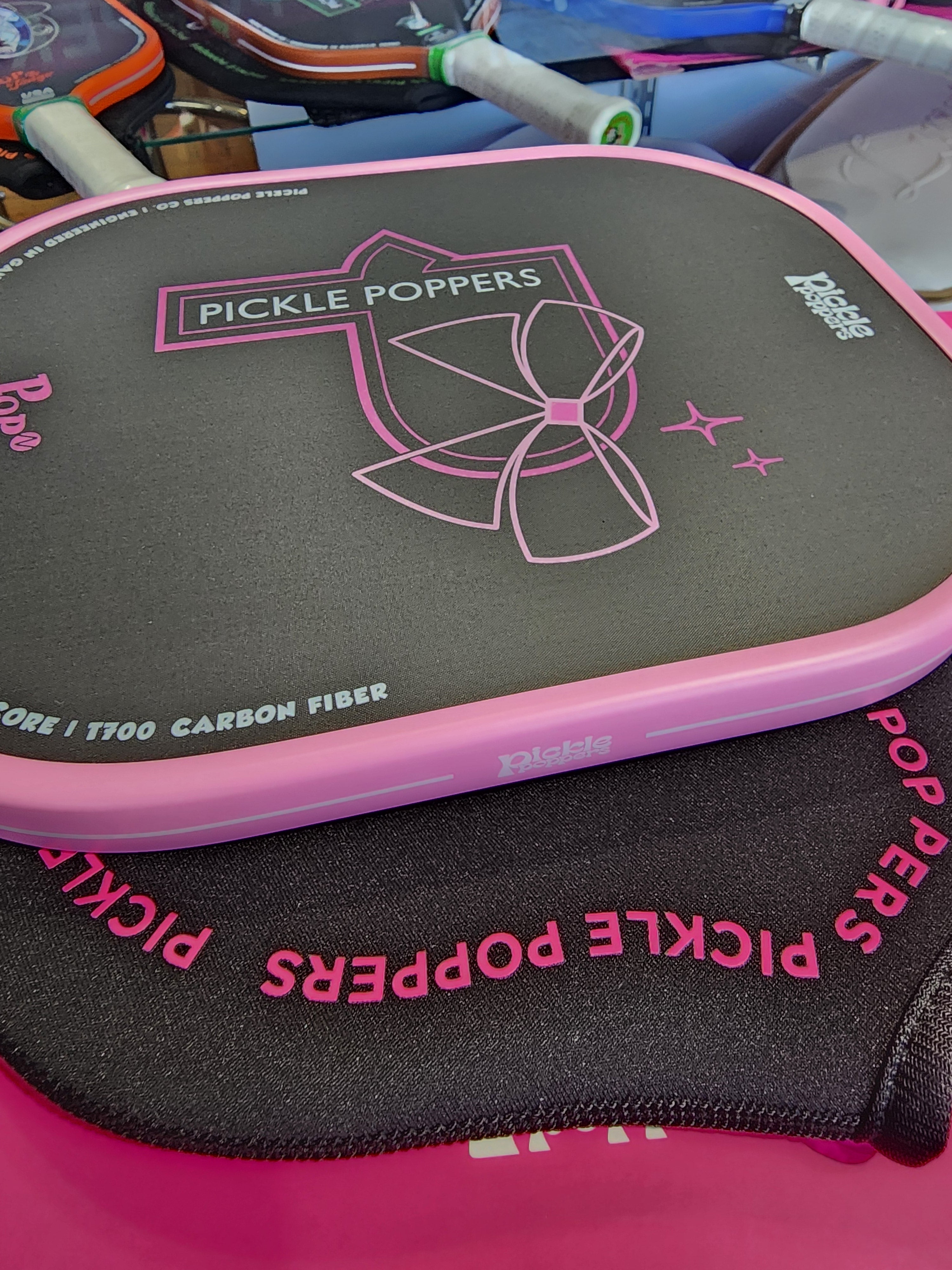 POP N Pink Pickleball Paddle Set | Premium Foam Core & Spin Dink Dynasty