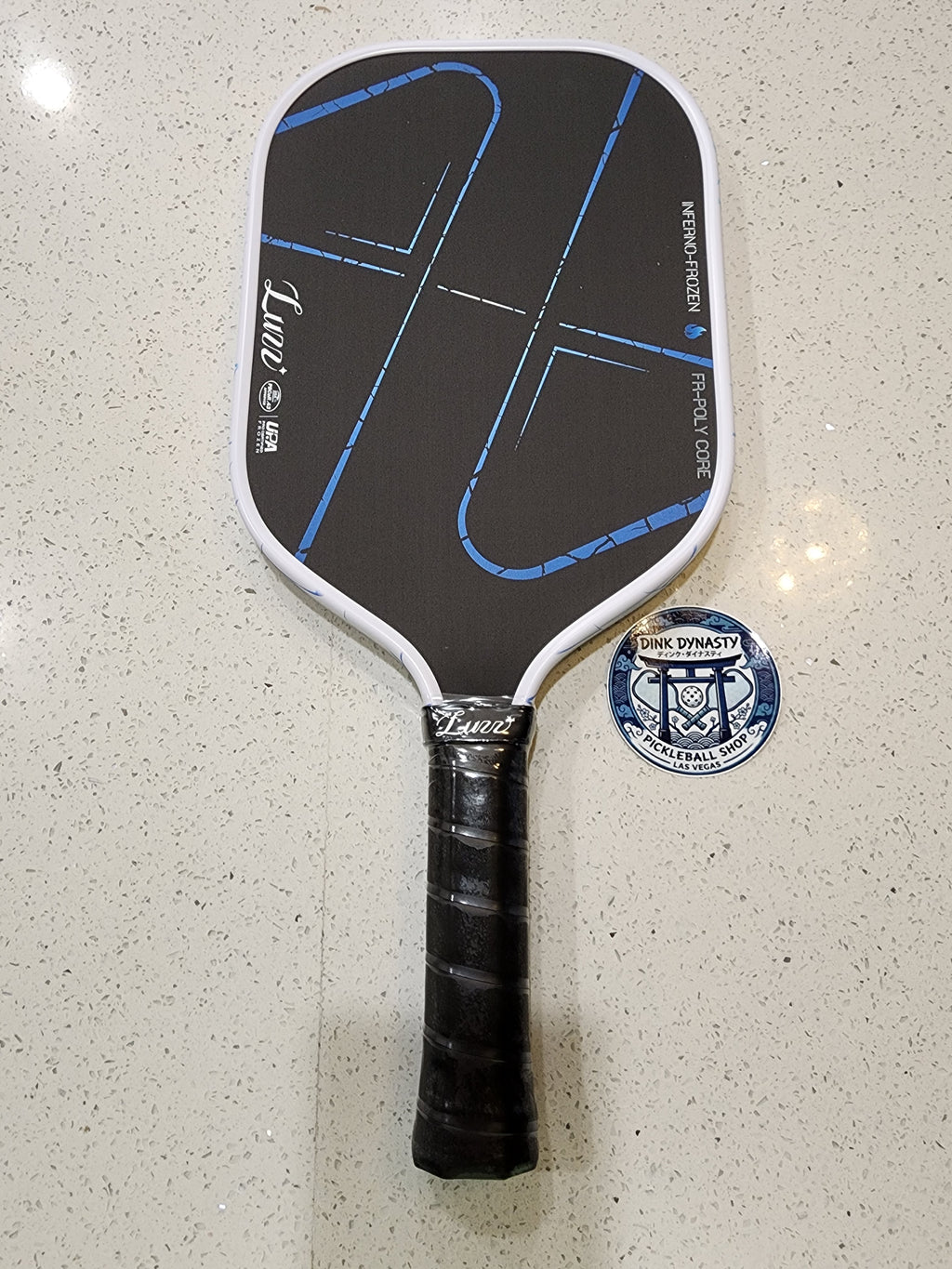 Luzz Inferno Frozen Pickleball Paddle | All-Court Control Dink Dynasty