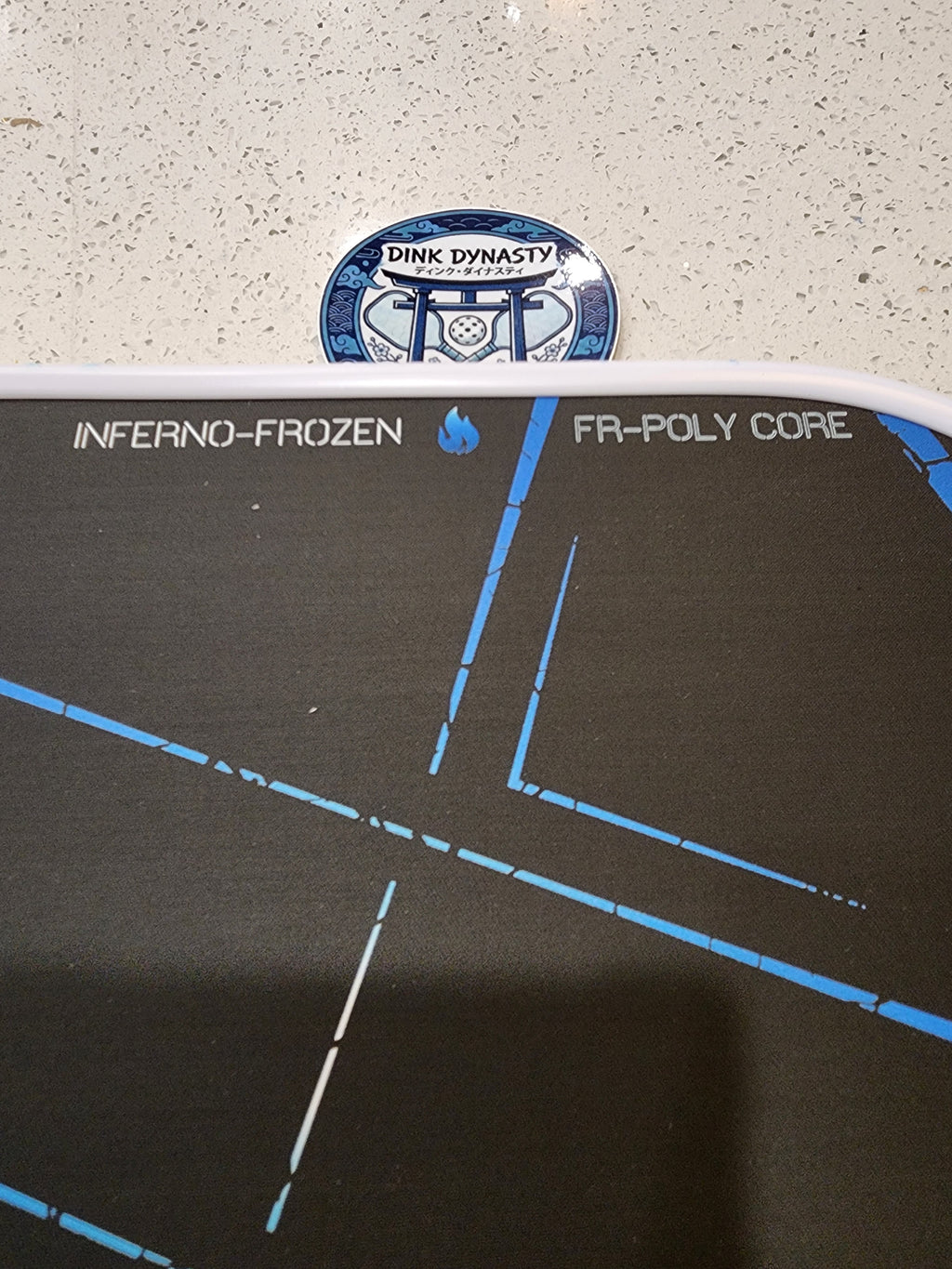 Luzz Inferno Frozen Pickleball Paddle | All-Court Control Dink Dynasty