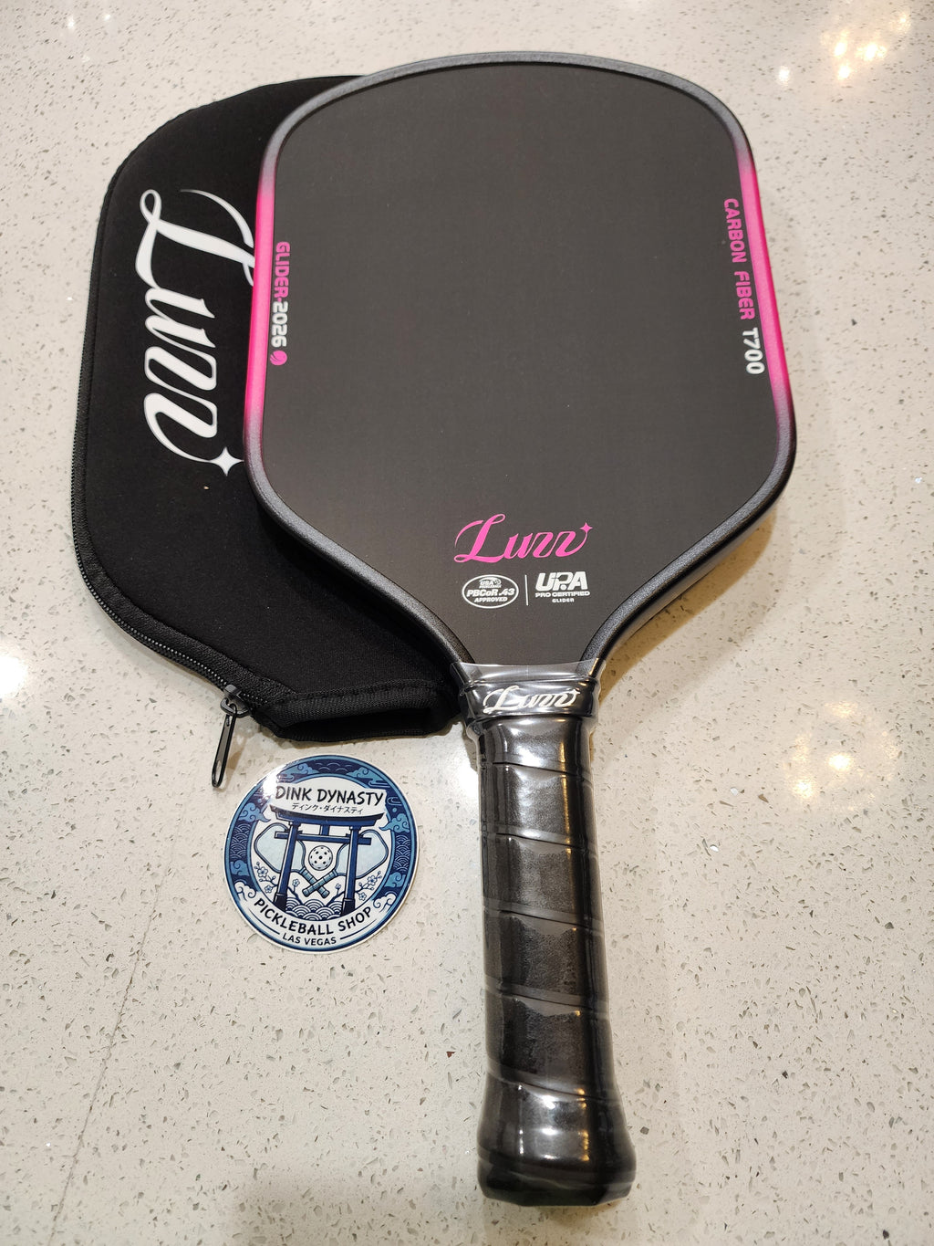 Luzz Glider 2026 Hybrid Pickleball Paddle Dink Dynasty