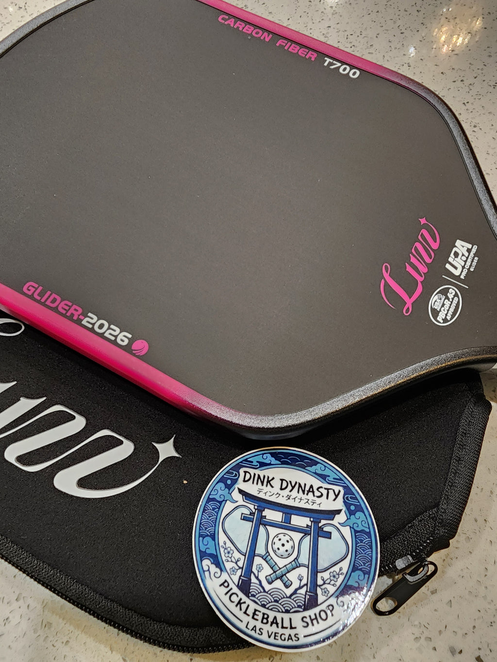 Luzz Glider 2026 Hybrid Pickleball Paddle Dink Dynasty