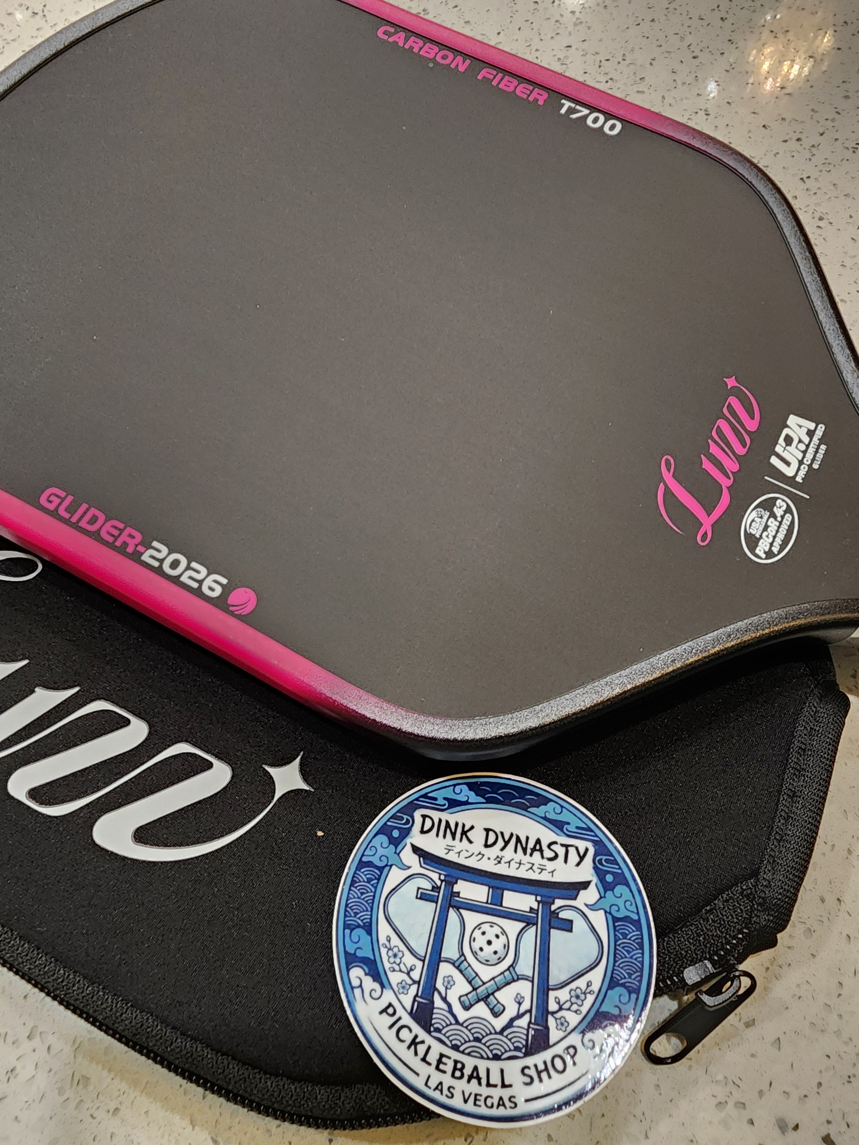 Luzz Glider 2026 Hybrid Pickleball Paddle Dink Dynasty