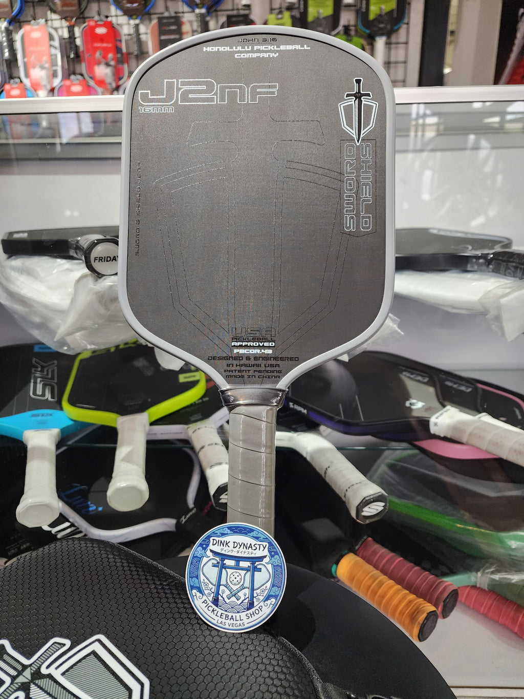 Honolulu J2NF Hybrid Pickleball Paddle Dink Dynasty