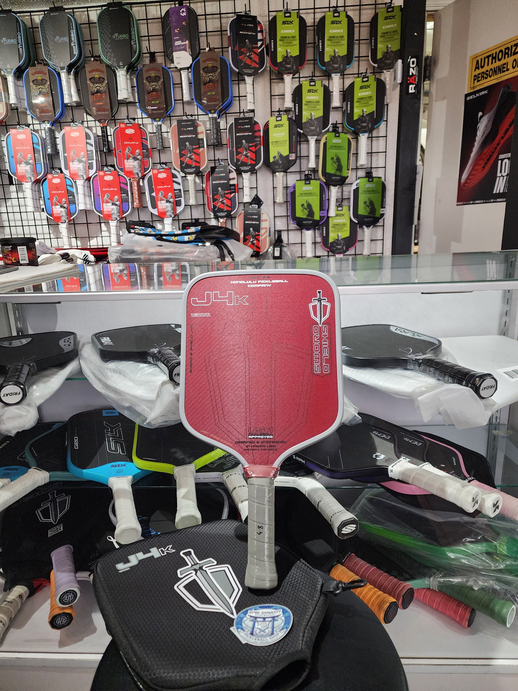 Honolulu Sword & Shield J4K Pickleball Paddle Dink Dynasty