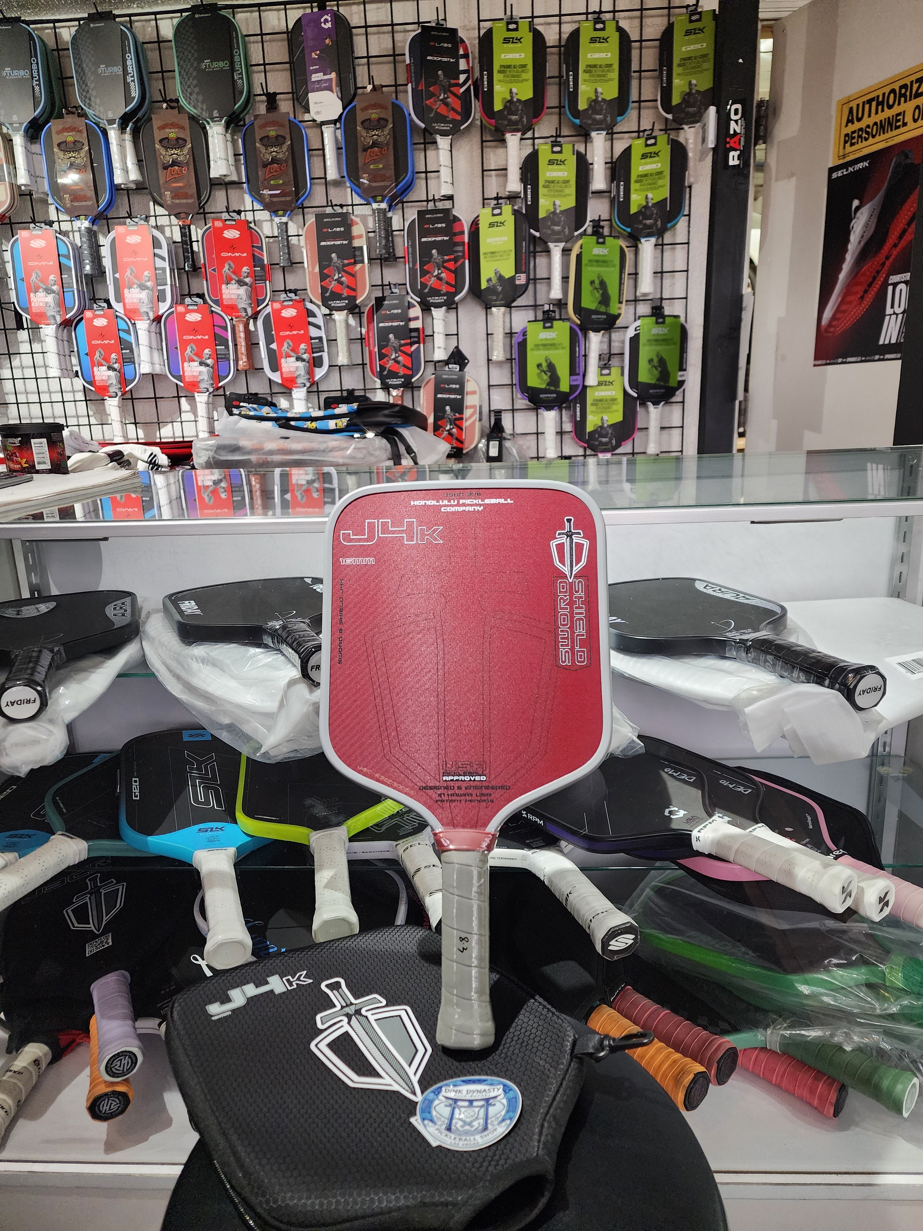 Honolulu Sword & Shield J4K Pickleball Paddle Dink Dynasty