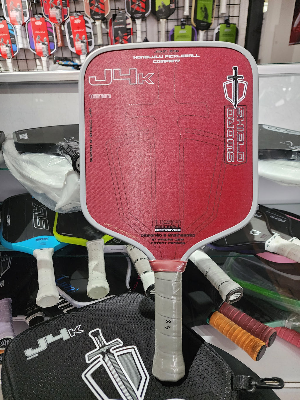 Honolulu Sword & Shield J4K Pickleball Paddle Dink Dynasty