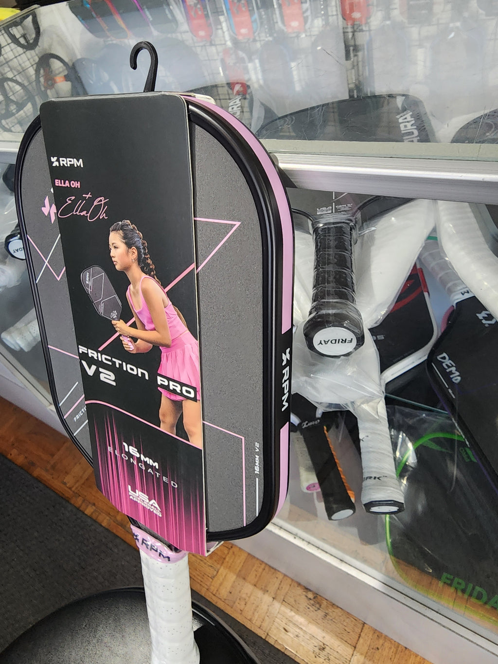 Ella Oh Pink V2 Pickleball Paddle Dink Dynasty