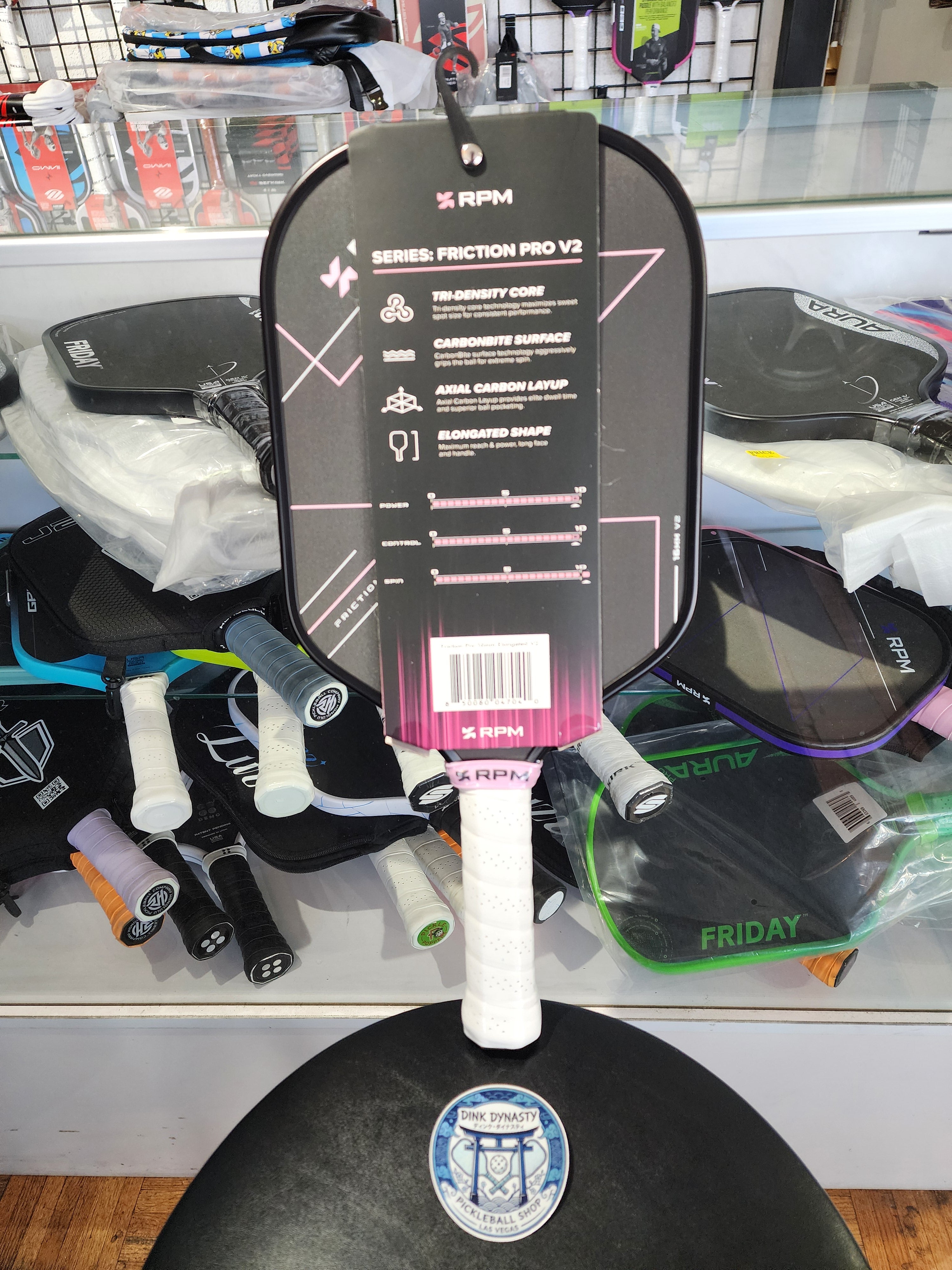 Ella Oh Pink V2 Pickleball Paddle Dink Dynasty