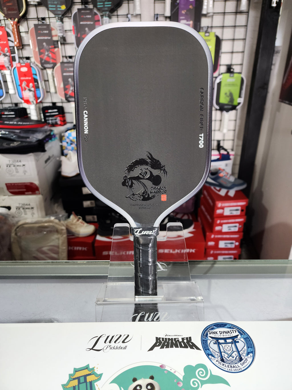 Luzz Cannon Kung Fu Pickleball Paddle dinkdynasty