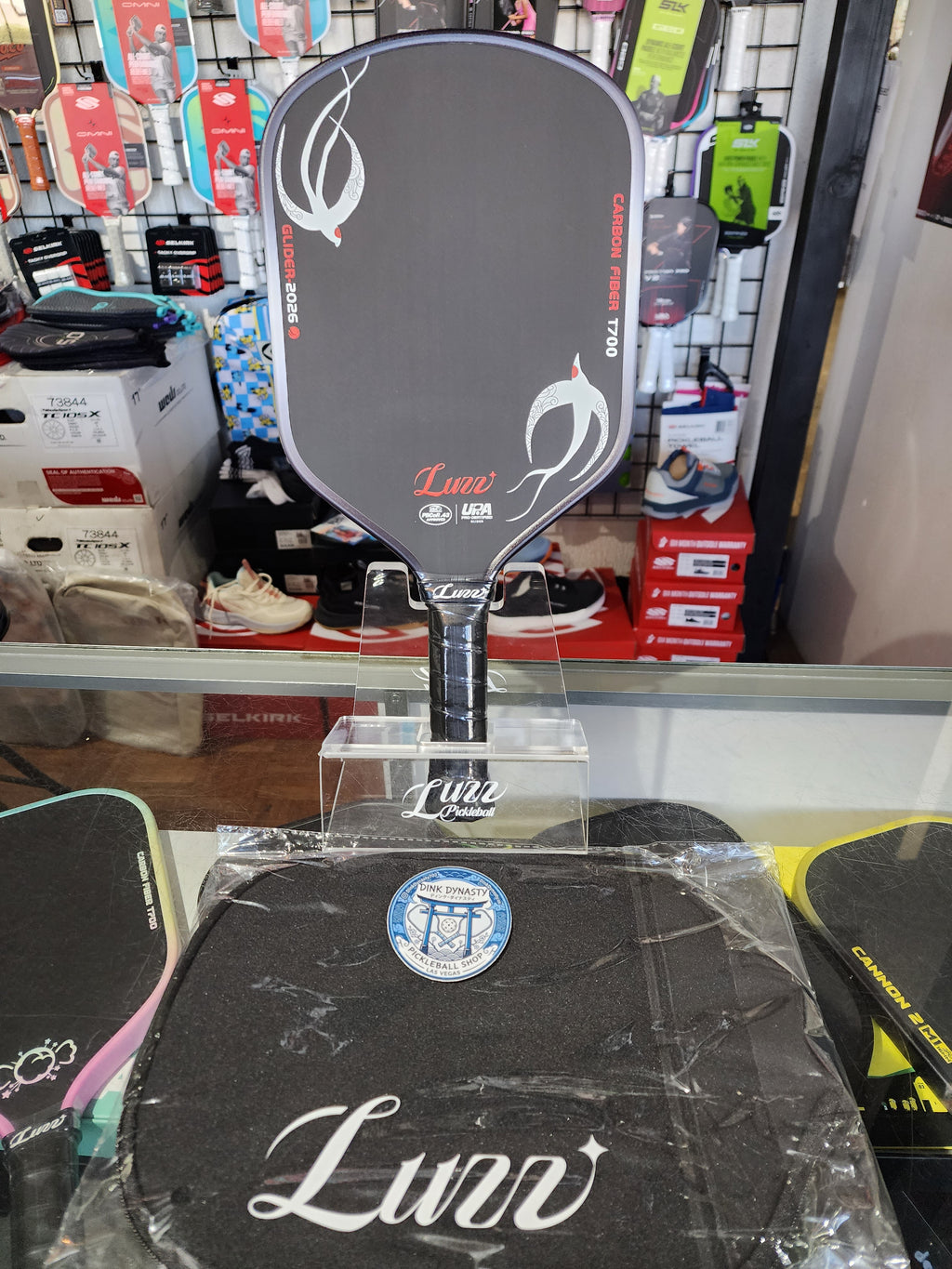 Luzz Swallow Glider 2026 Hybrid Pickleball Paddle Dink Dynasty