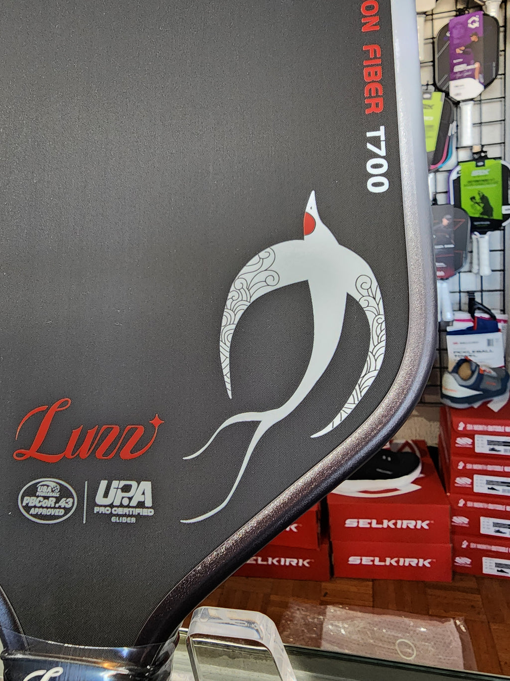Luzz Swallow Glider 2026 Hybrid Pickleball Paddle Dink Dynasty