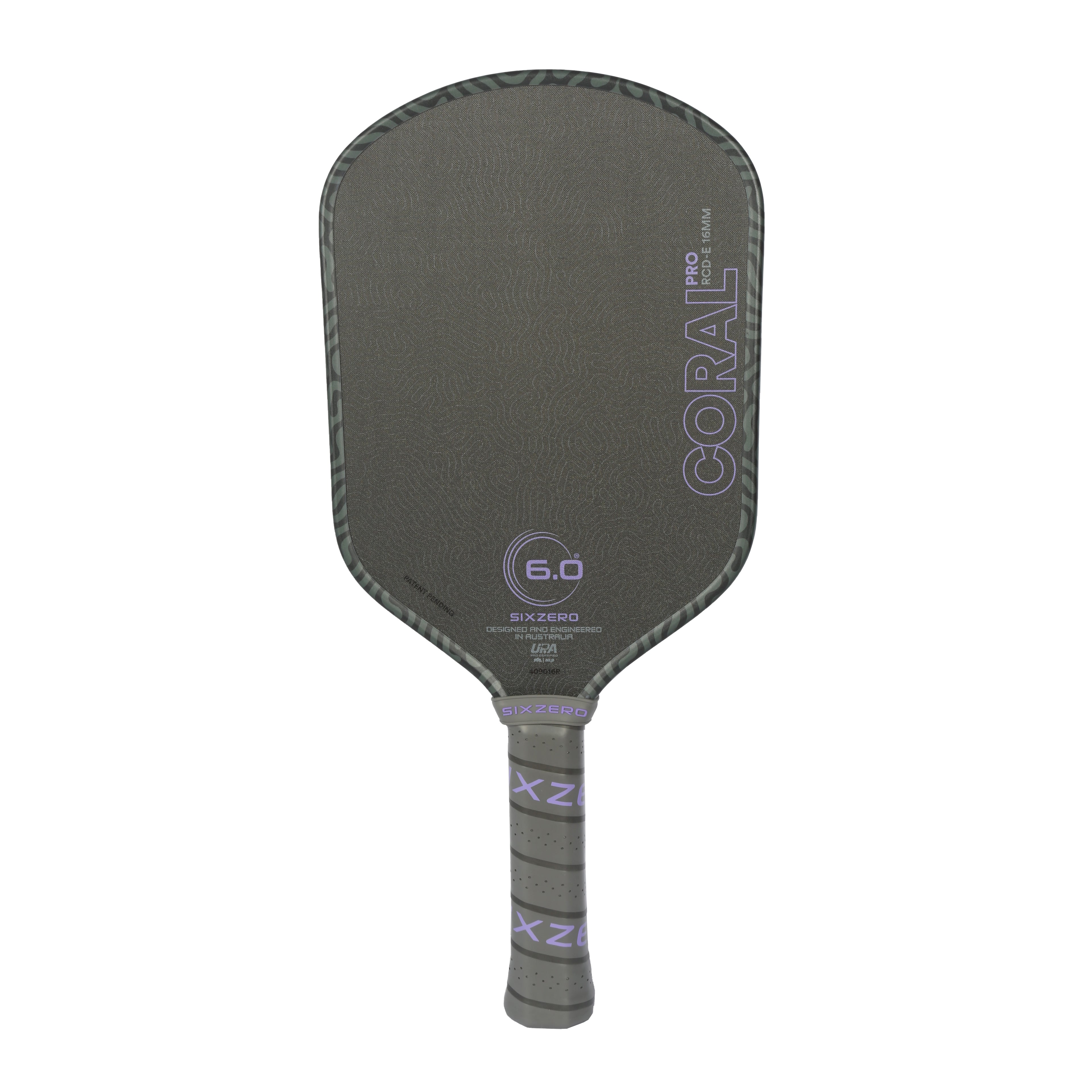 Six Zero Coral Pro Pickleball Paddle | Elite Spin & Control Dink Dynasty