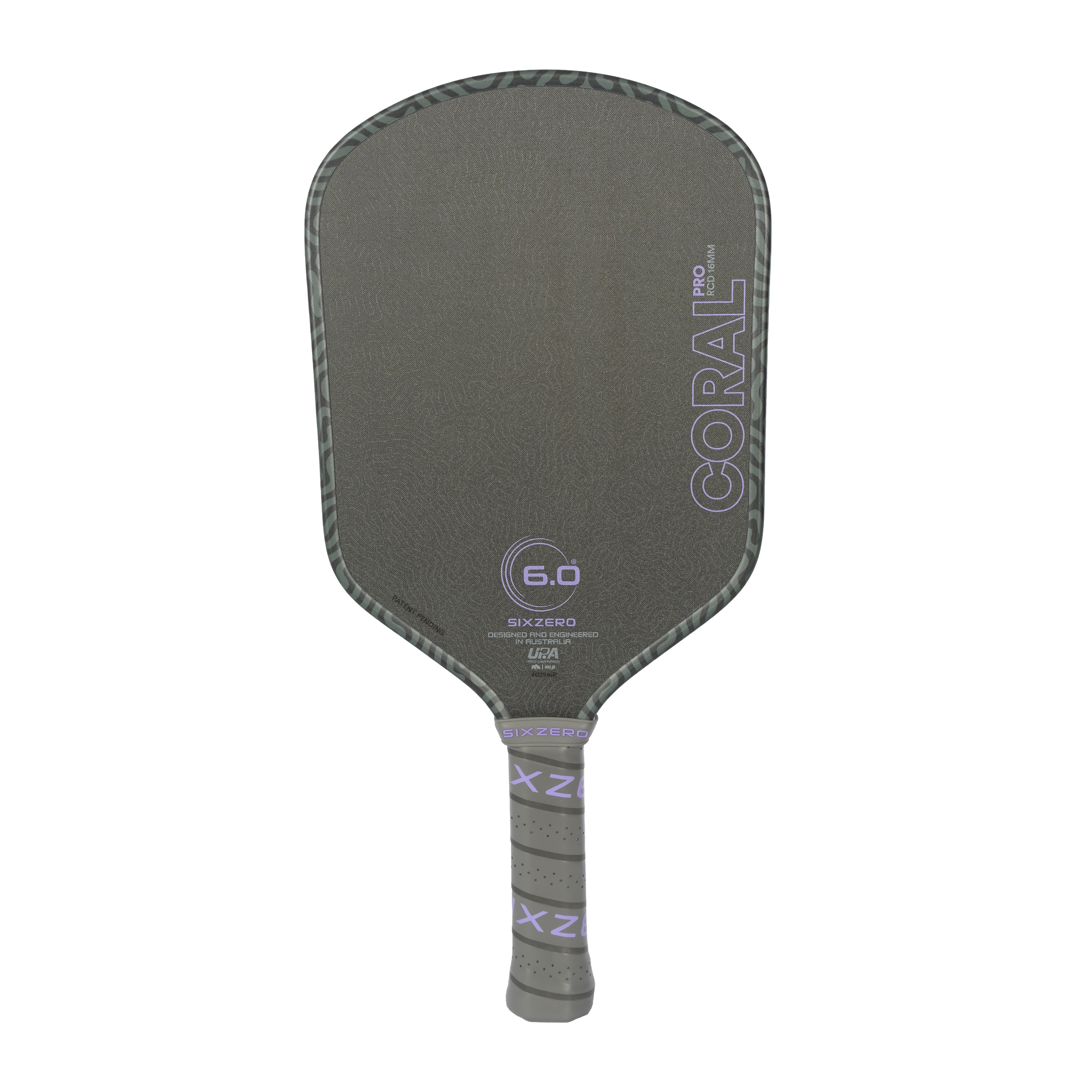 Six Zero Coral Pro Pickleball Paddle | Elite Spin & Control Dink Dynasty