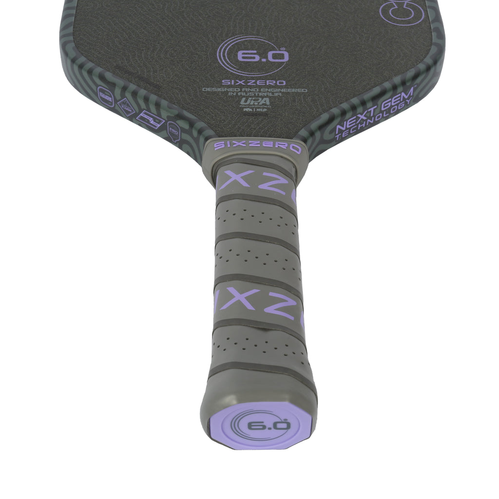 Six Zero Coral Pro Pickleball Paddle | Elite Spin & Control Dink Dynasty