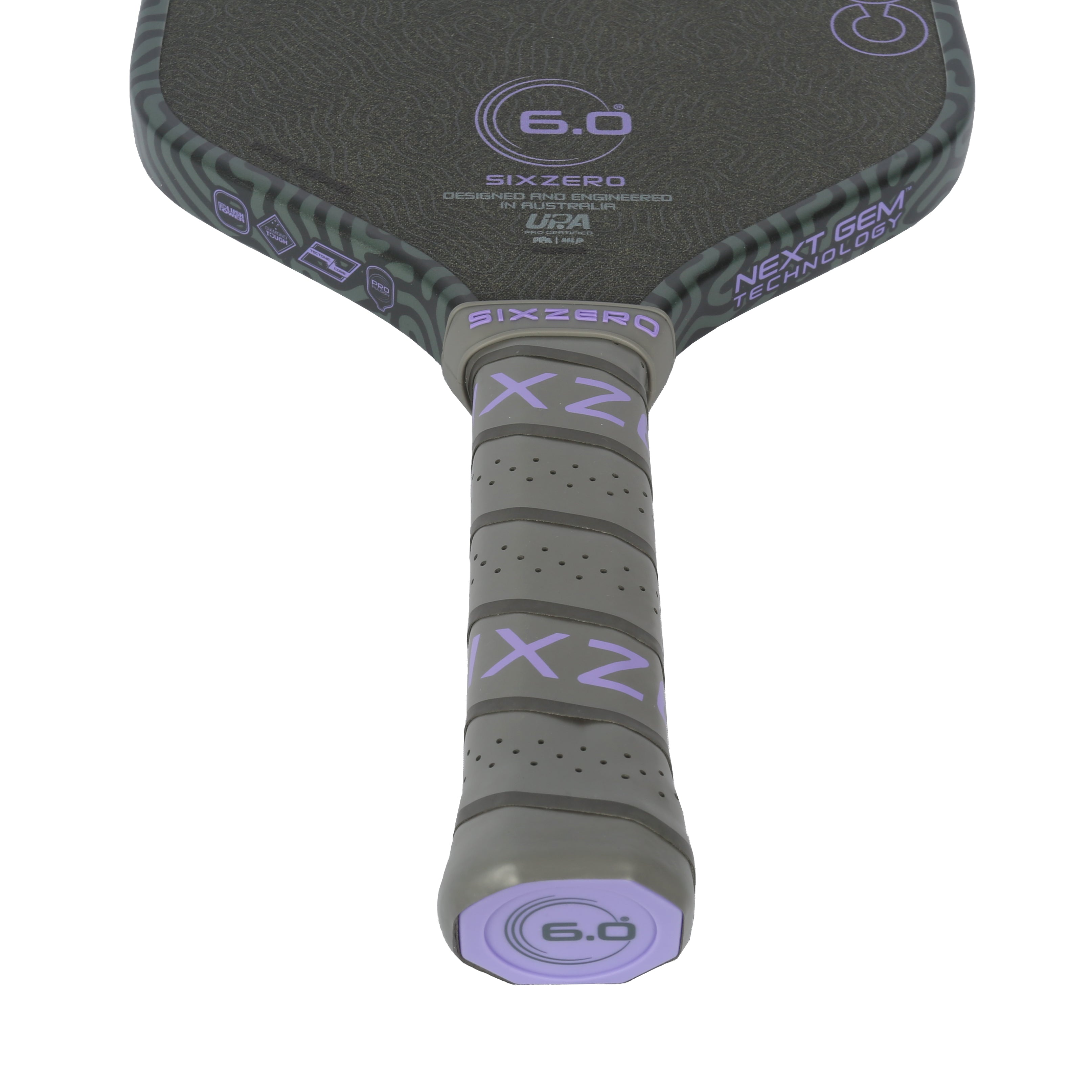 Six Zero Coral Pro Pickleball Paddle | Elite Spin & Control Dink Dynasty