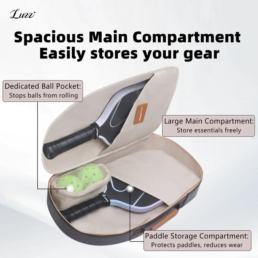Luzz Pickleball Bag - Waterproof, Versatile, Spacious