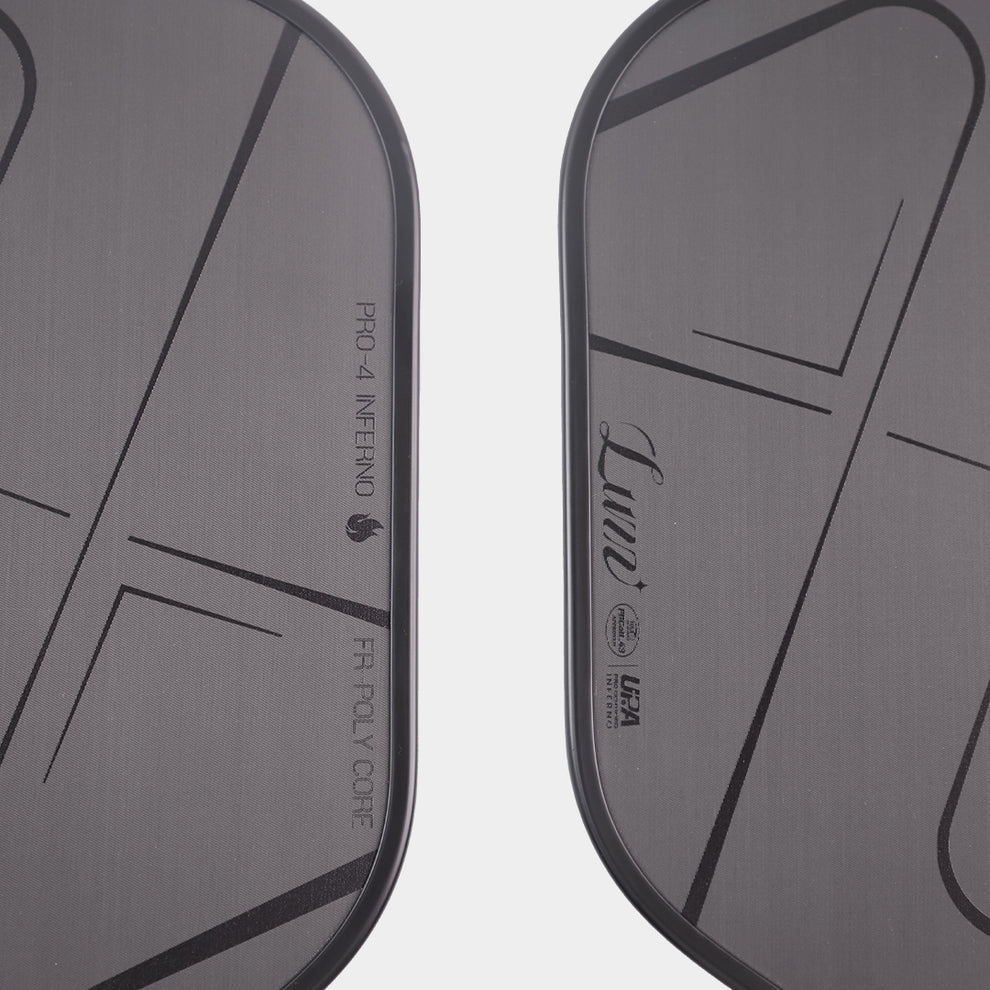 Luzz Pro 4 Darkness Inferno Pickleball Paddle Dink Dynasty