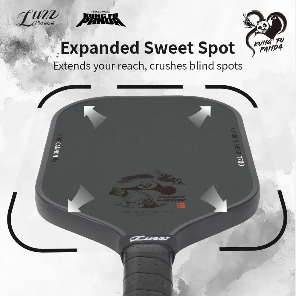 Luzz Cannon Kung Fu Pickleball Paddle dinkdynasty