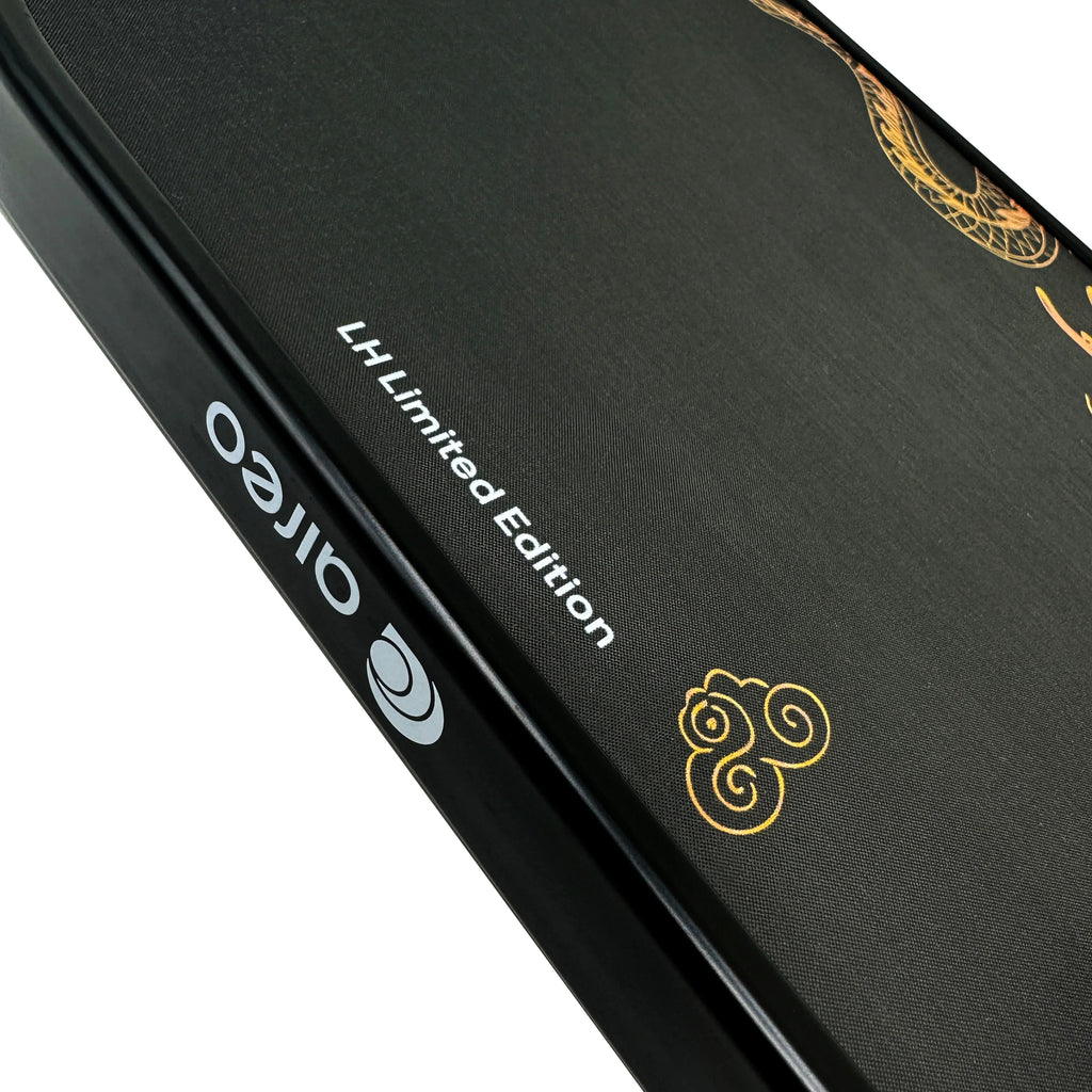 Aireo Cyclone Pickleball Paddle with NanoGraph Grit Surface Dragon Limited Edition Dink Dynasty