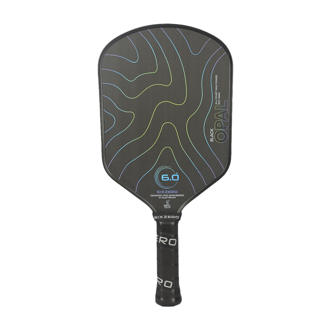 Six Zero Black Opal 14mm Pickleball Paddle Dink Dynasty
