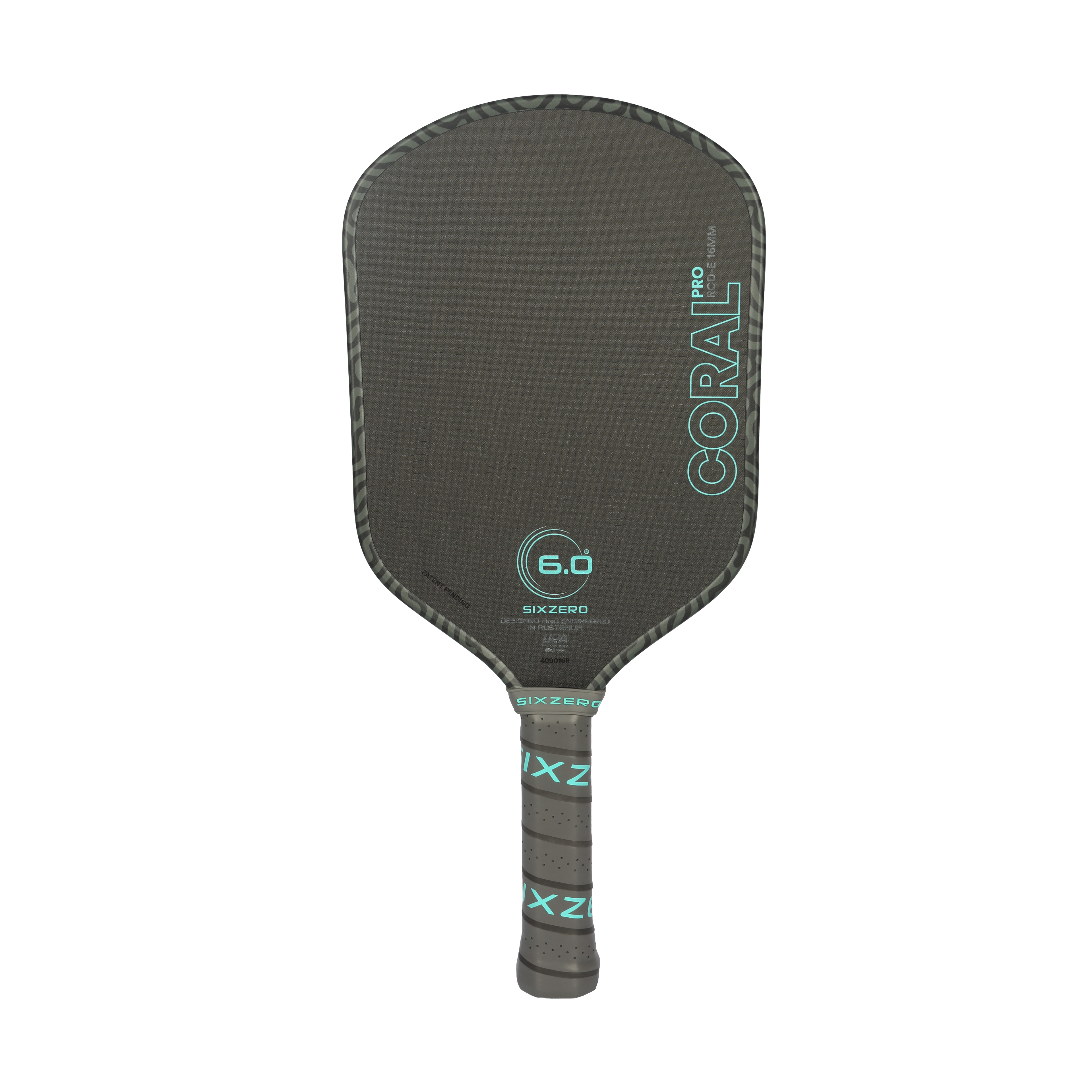 Six Zero Coral Pro Pickleball Paddle | Elite Spin & Control Dink Dynasty